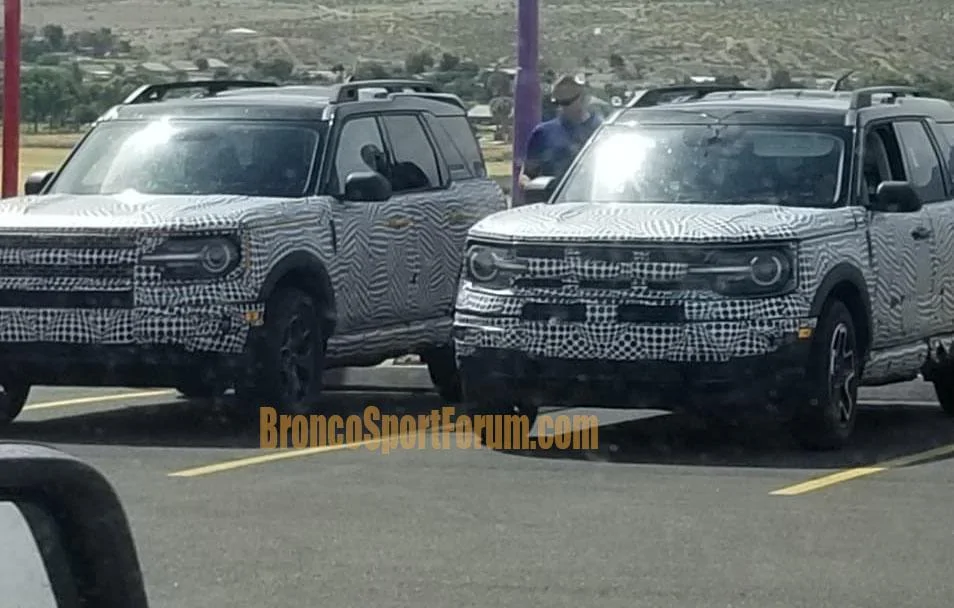 Ford Bronco Cyber Orange Pearl Color Likely Revealed in Bronco Sport Sighting bronco-sport-spied-1-jpg