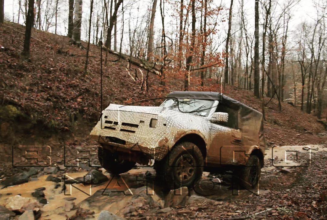 Ford Bronco Video: Camouflaged 2 Door Bronco Caught Driving 2021 2 Door Bronco