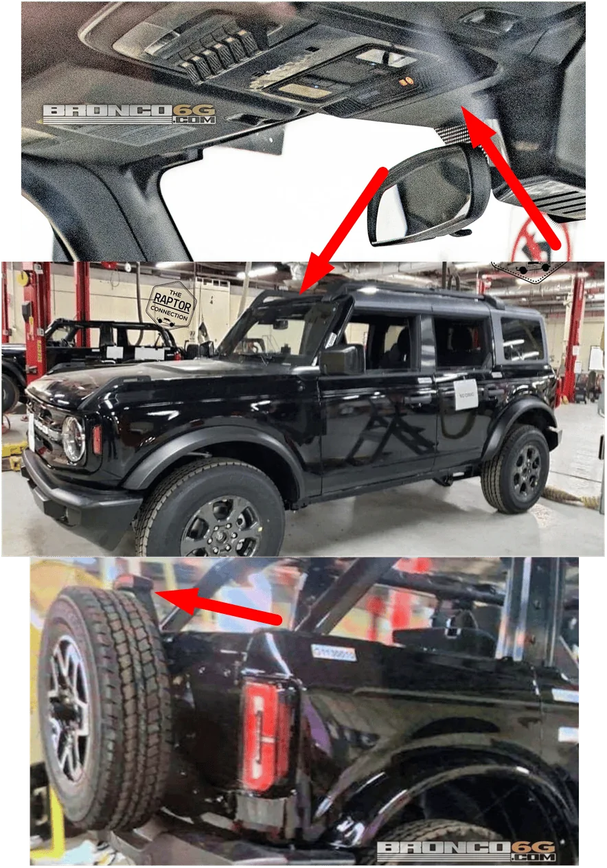 Ford Bronco Bronco Mud Testing in Georgia Shark Fin Antenna