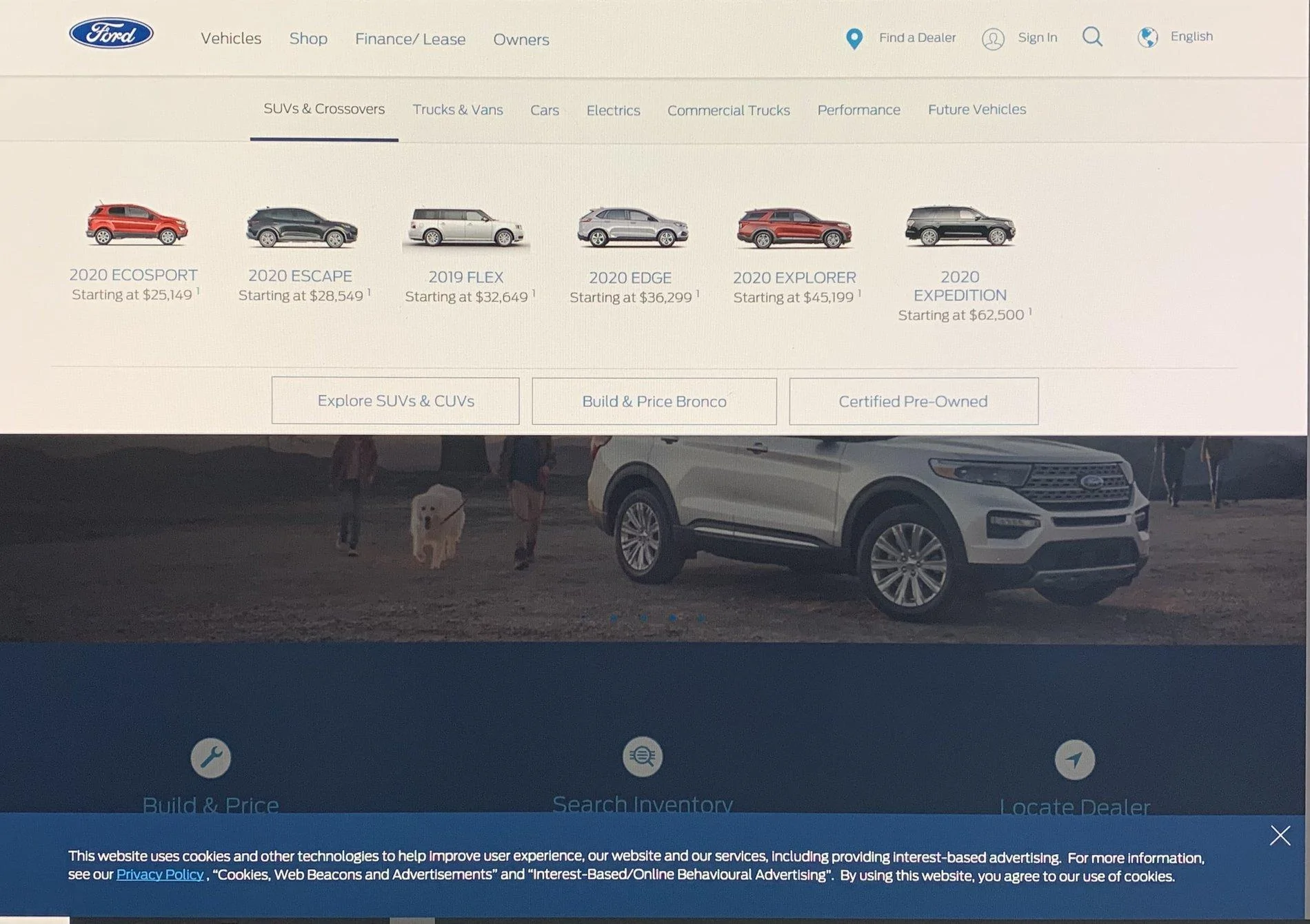 Ford Bronco Bronco Build and Price seemingly showed up on Ford Canada site 6A4AC91E-73FF-4267-95EC-6FACAF90F8BC