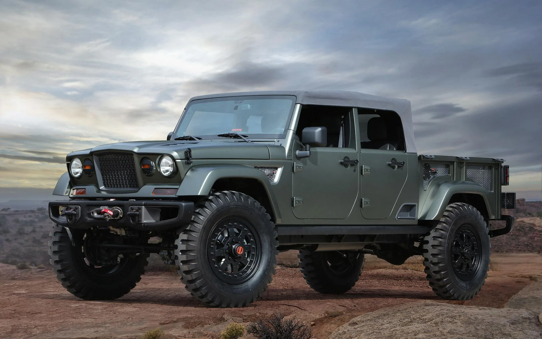 Ford Bronco 2024 Bronco Pickup Truck Rendered jeep-crew-chief-715-concept-2016-easter-jeep-safari_100549039_h