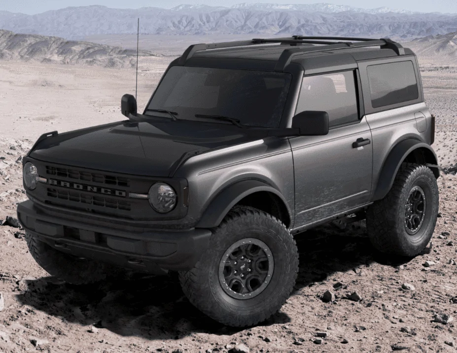 Ford Bronco Color? Is that your final answer? 2.7 Carbonized gray