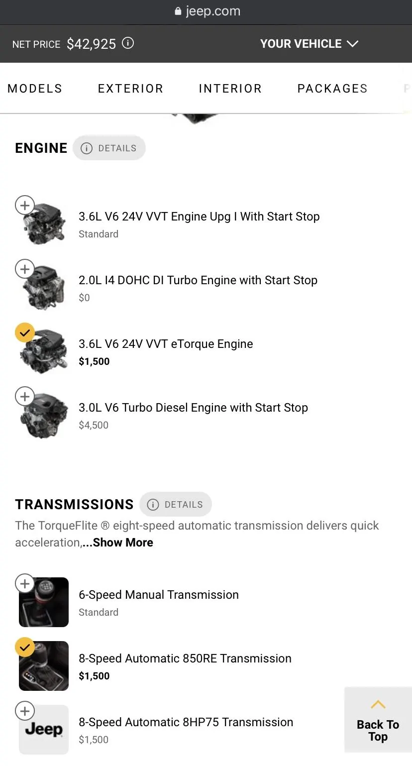 Ford Bronco Black Diamond vs Jeep Willys (Comparison) EEFCD0DF-58F9-4369-B15E-DED4F0BCE890