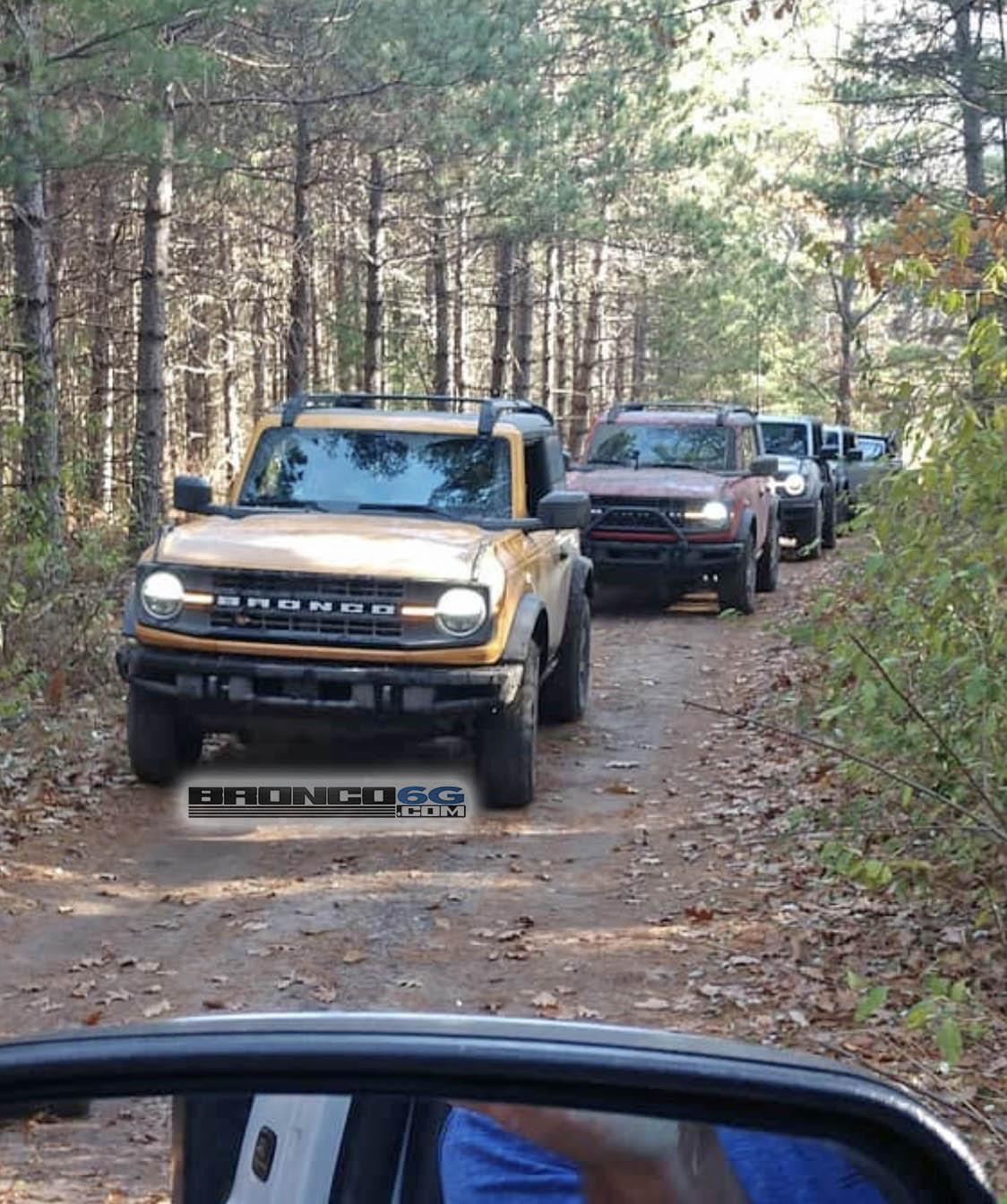 Ford Bronco Spotted: Non-Sasquatch Black Diamonds testing Bronco Non-Sasquatch Black Diamond Testin