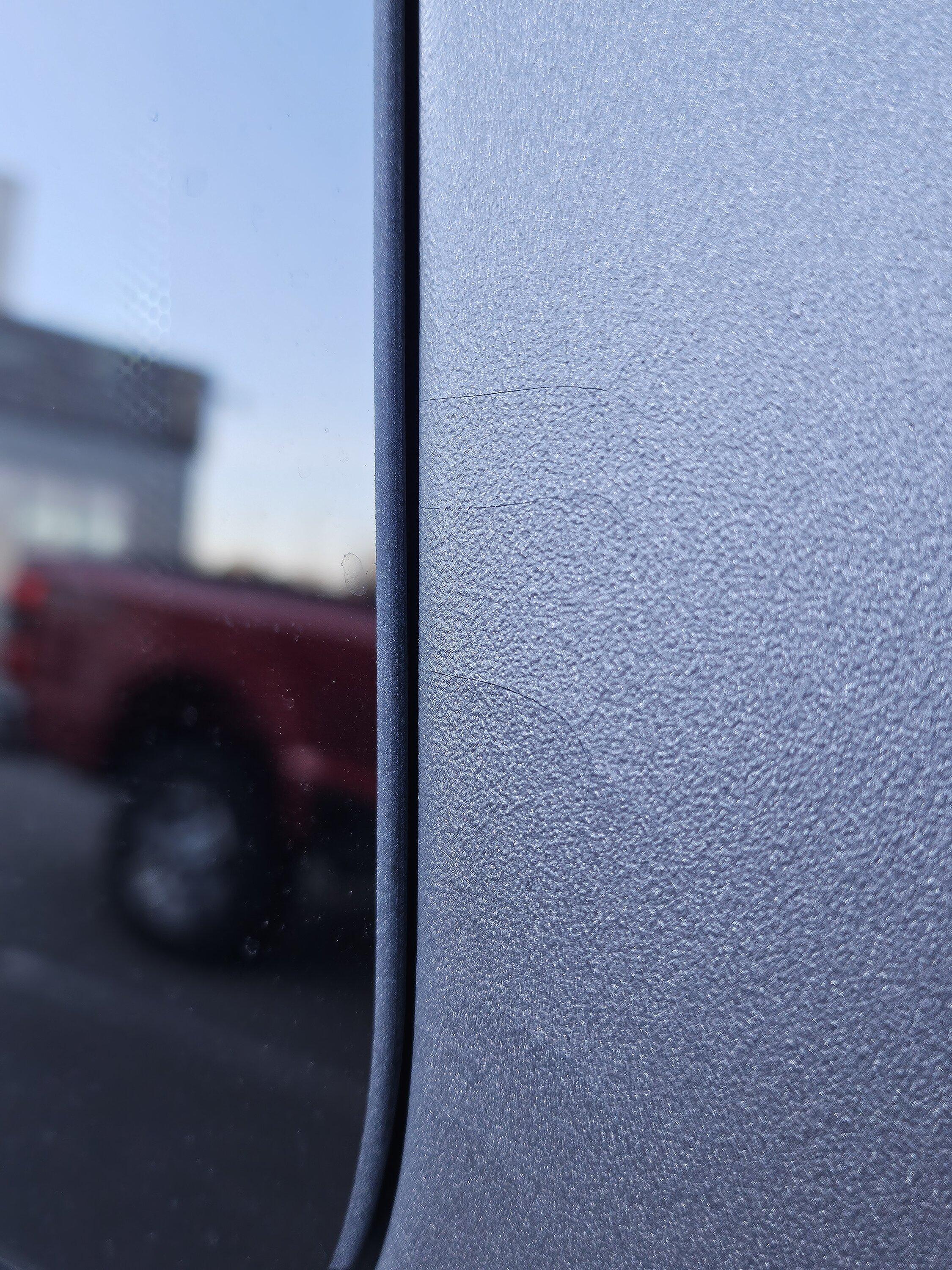 Ford Bronco MIC top concern - faint cracks 20240110_082220