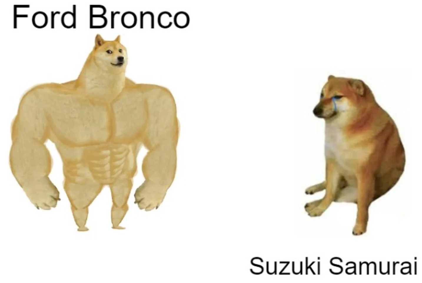 Ford Bronco Suzuki Samurai vs Bronco Heritage Edition owner's comparison test 3qZeMuL