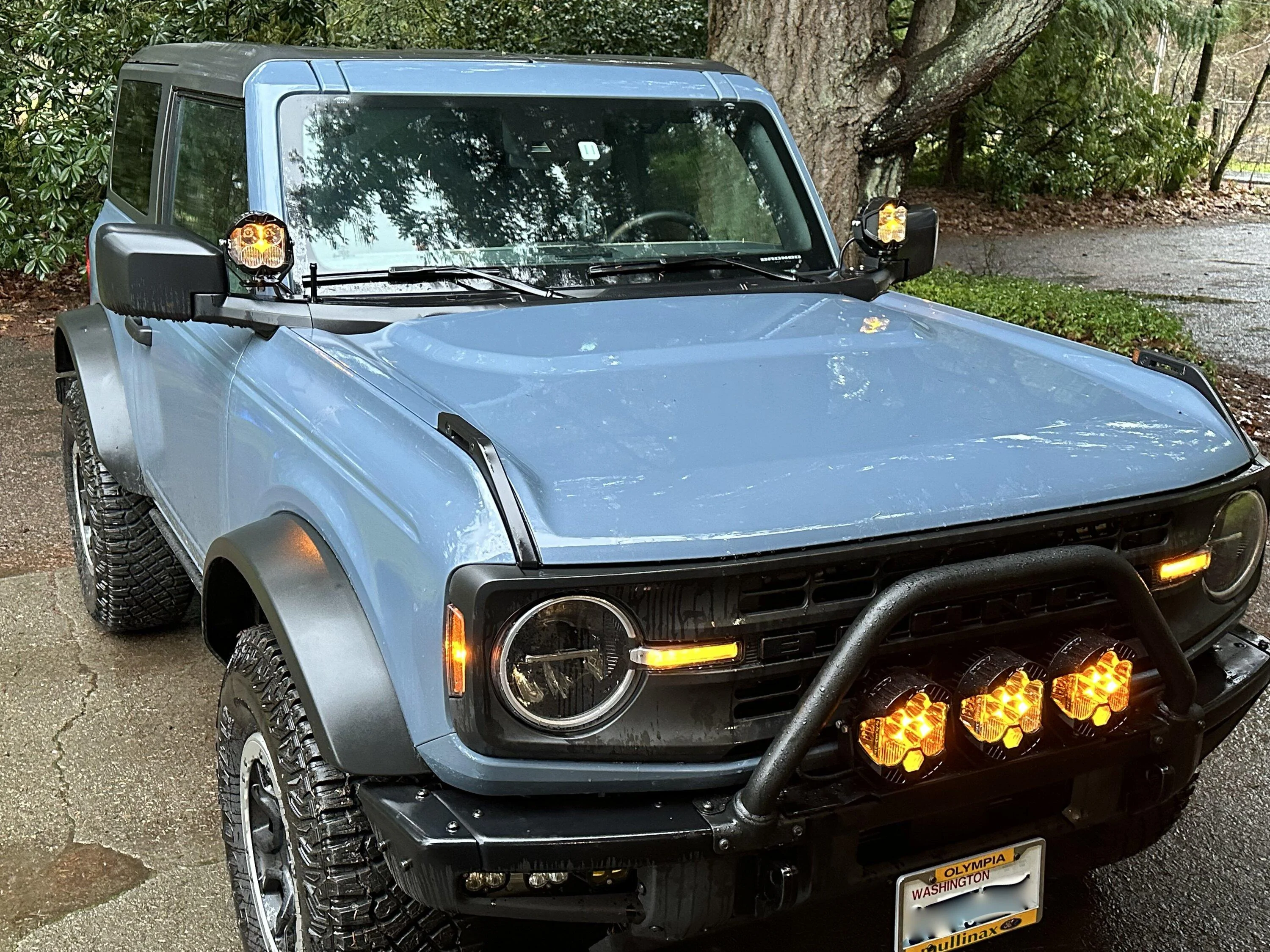 Ford Bronco BD LP6/LP4 bumper mounting ideas IMG_0239