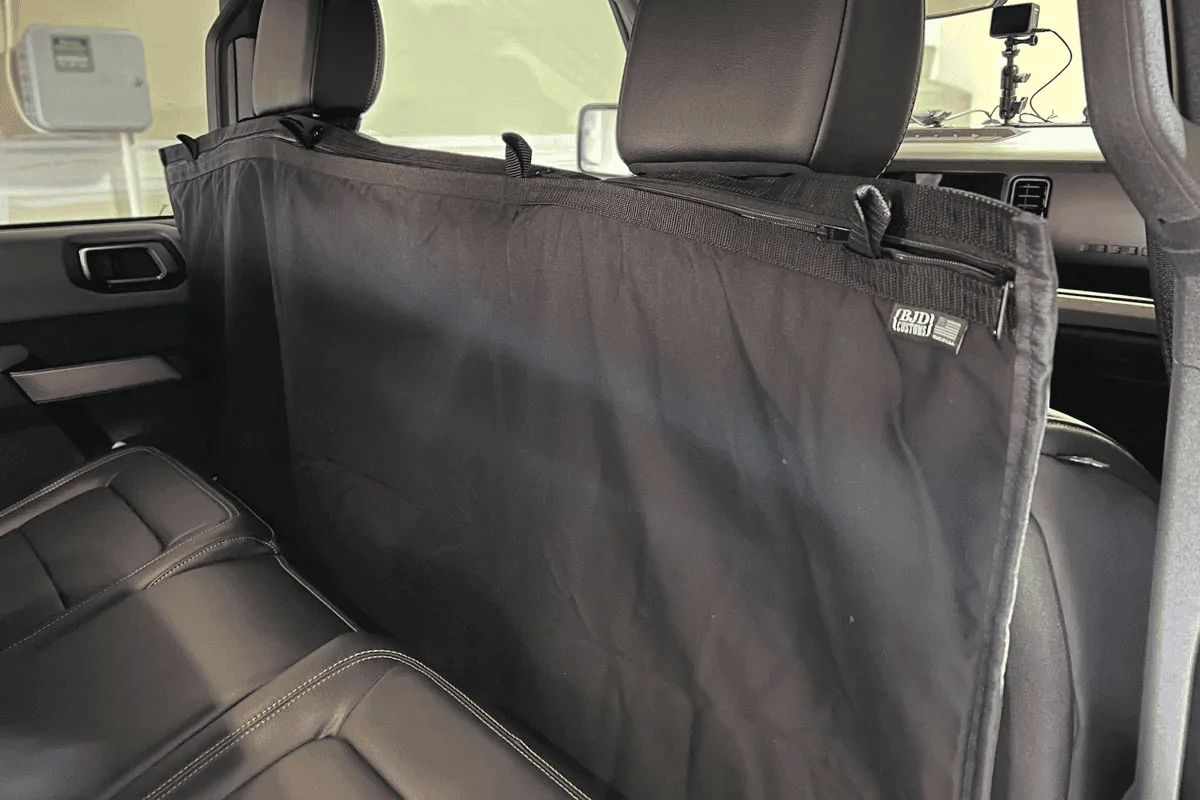 Ford Bronco FS: BJD Customs Window Storage Bag, Retractable Cargo Cover BJD