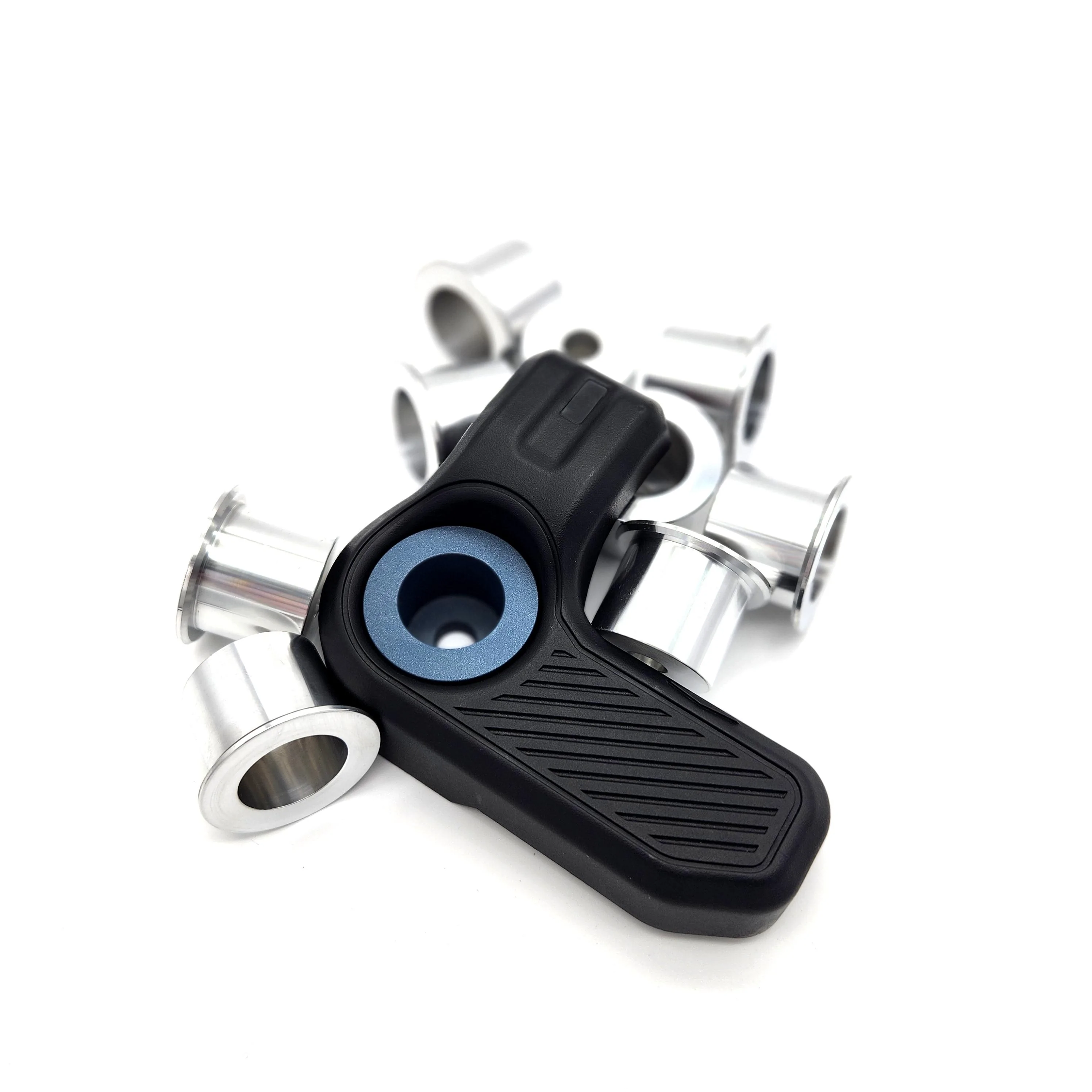 Ford Bronco ModCrate: Custom-Colored Hardtop Bushings: Cerakote Range Titanium Blu