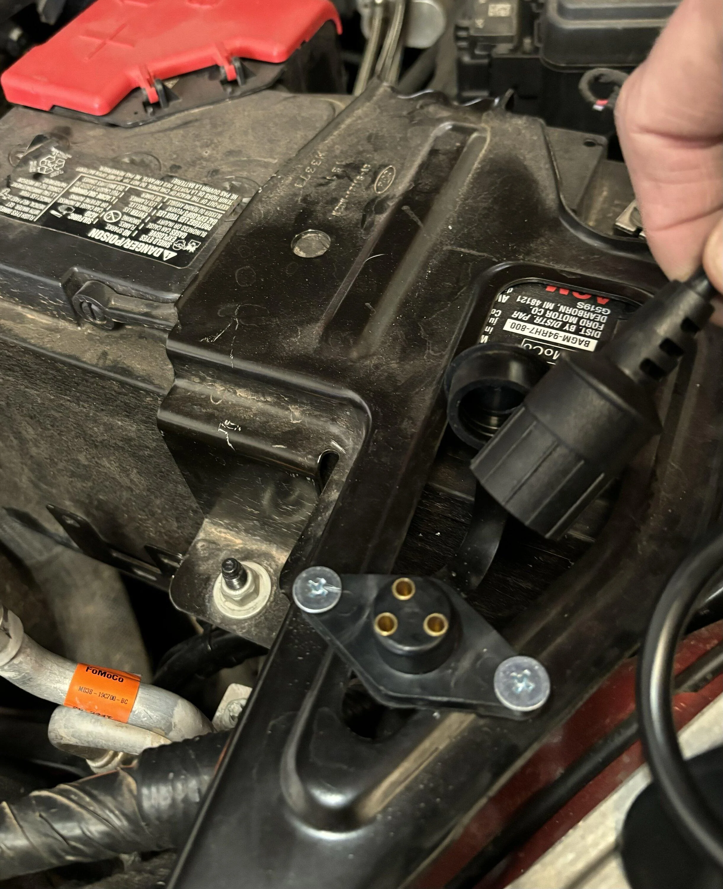 Ford Bronco 12,000 lb Hidden Winch install on Bronco Raptor IMG_0965
