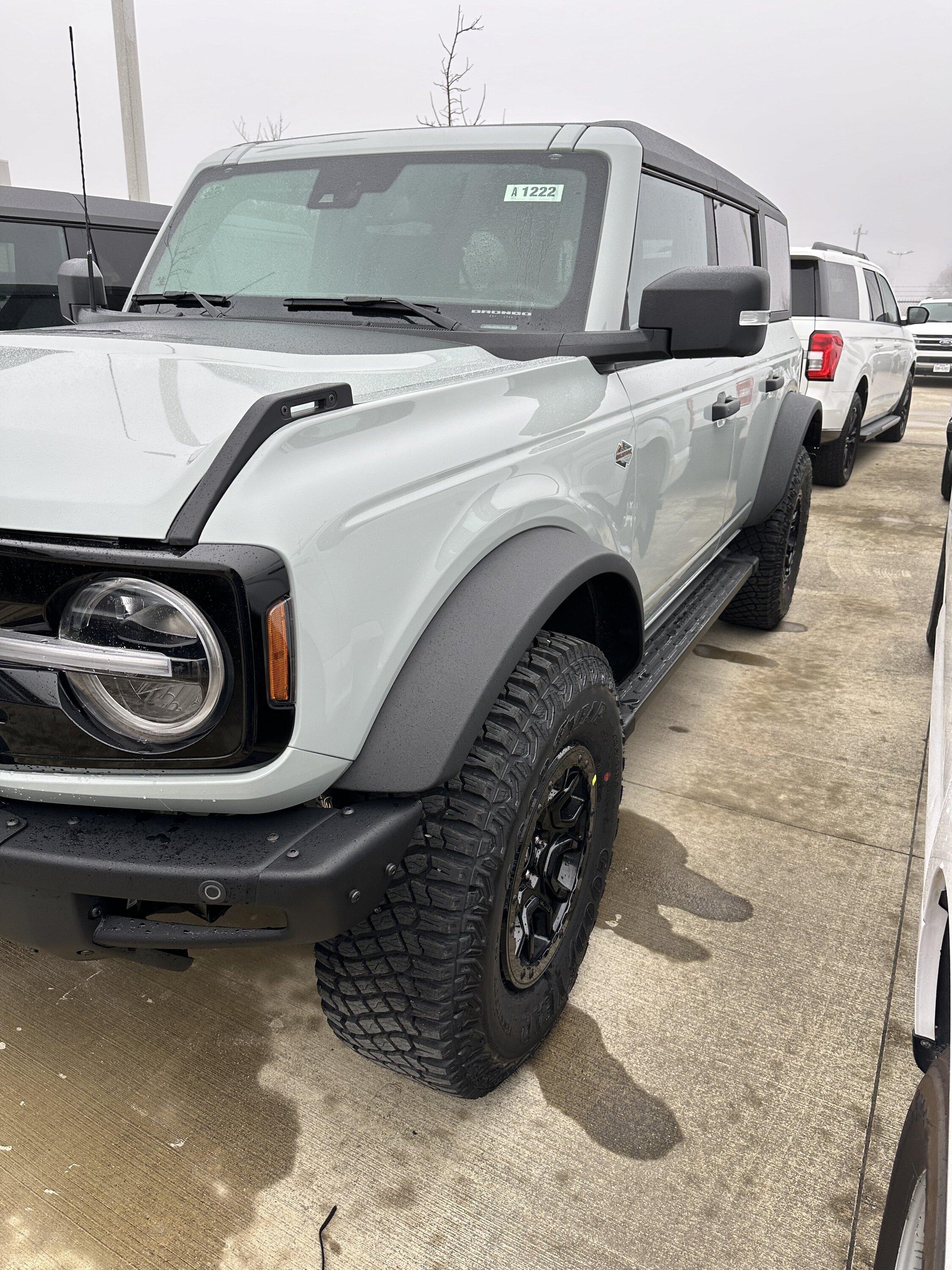 Ford Bronco Bronco Build Week 1/8/2024 IMG_0907