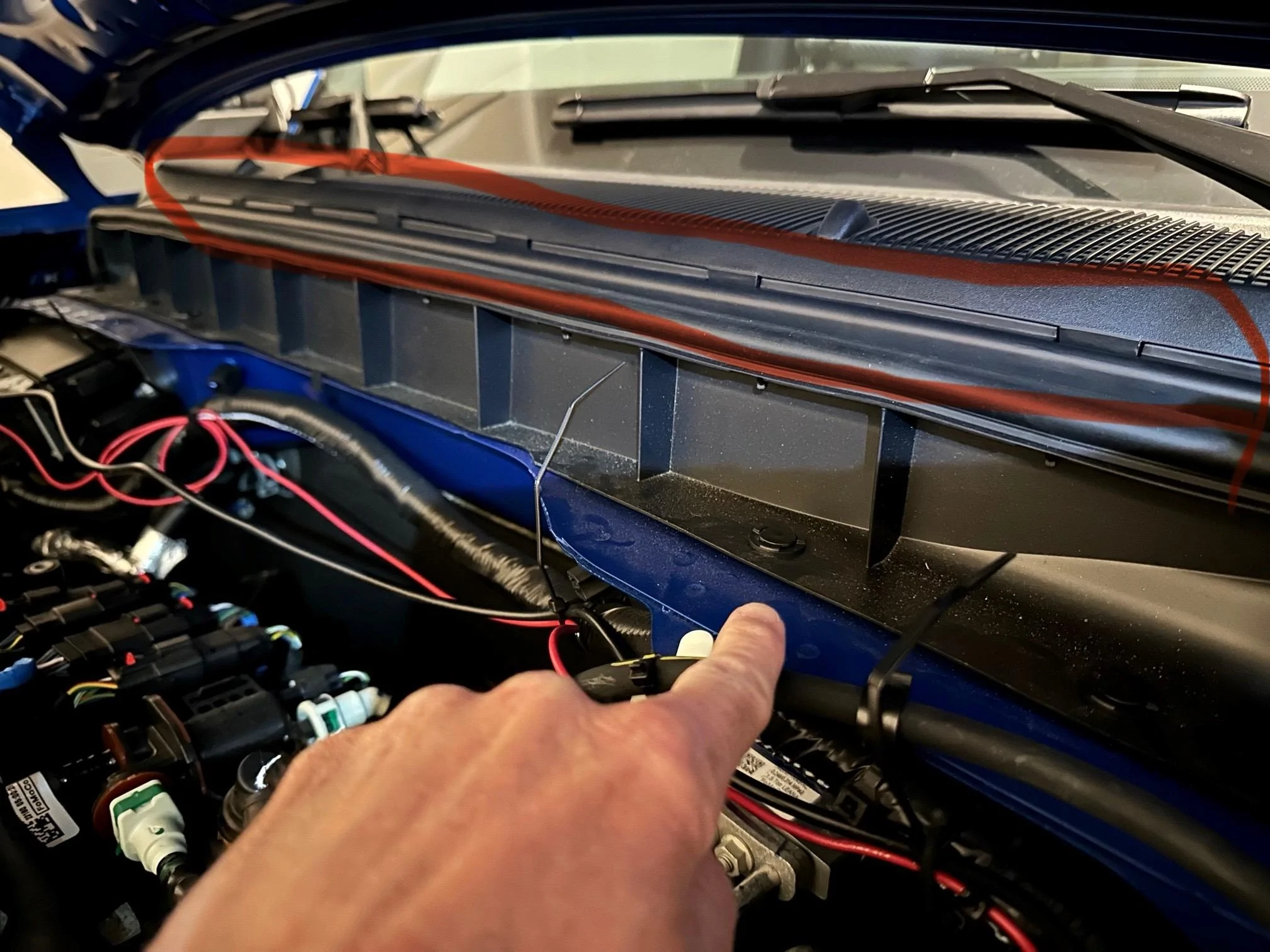 Ford Bronco Engine Bay Panel Sealed with Adhesive Now? IMG_3073