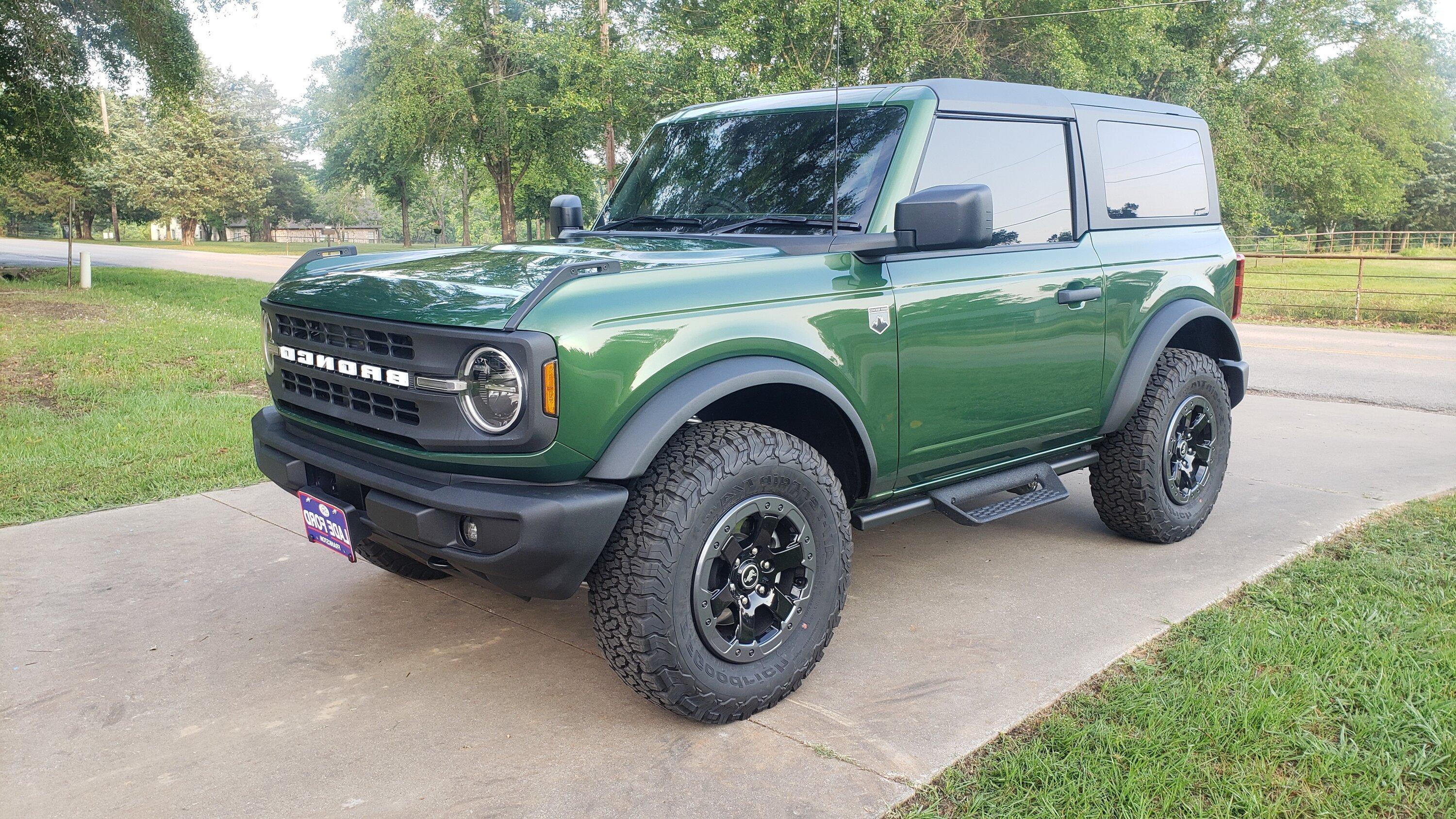 Ford Bronco My Cost Effective 2 door Big Bend "Build" 20230524_170904