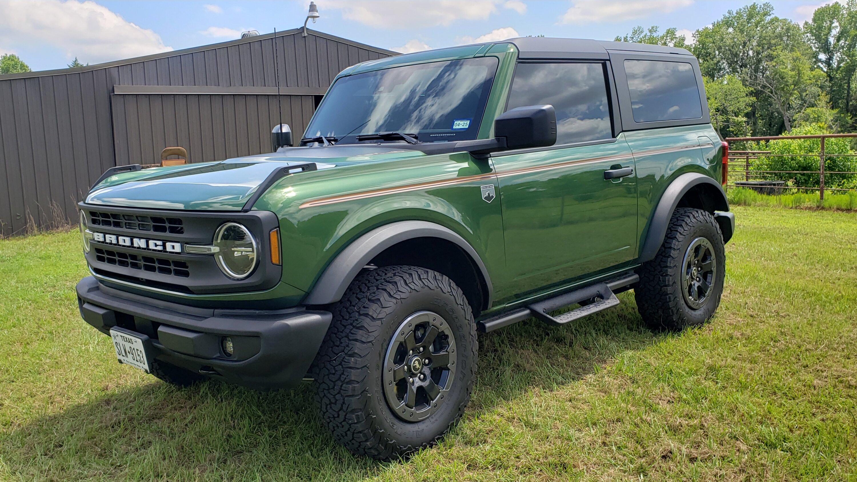 Ford Bronco My Cost Effective 2 door Big Bend "Build" 20230611_145709