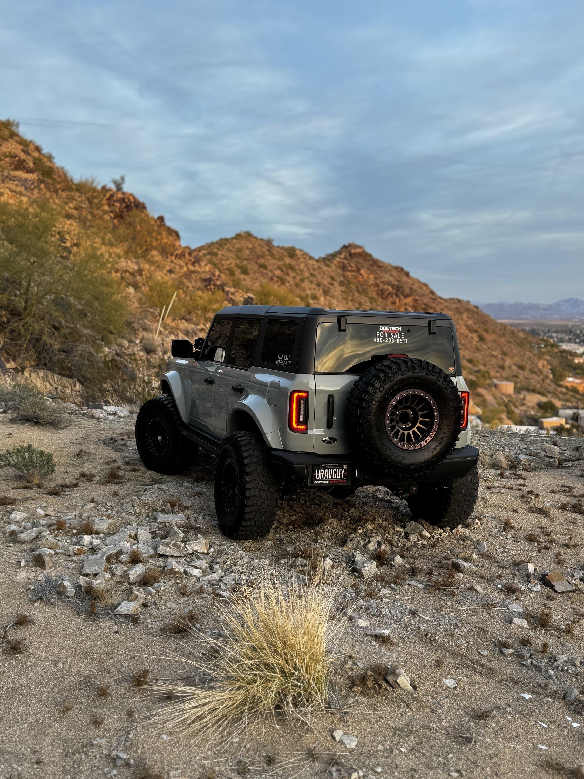 Ford Bronco 2022 Ford Bronco Badlands - @Bad_bronc_4x4 Fully Built Long Travel Baja Kit, ADV Fiberglass Fenders and Hood and More!! IMG_8220