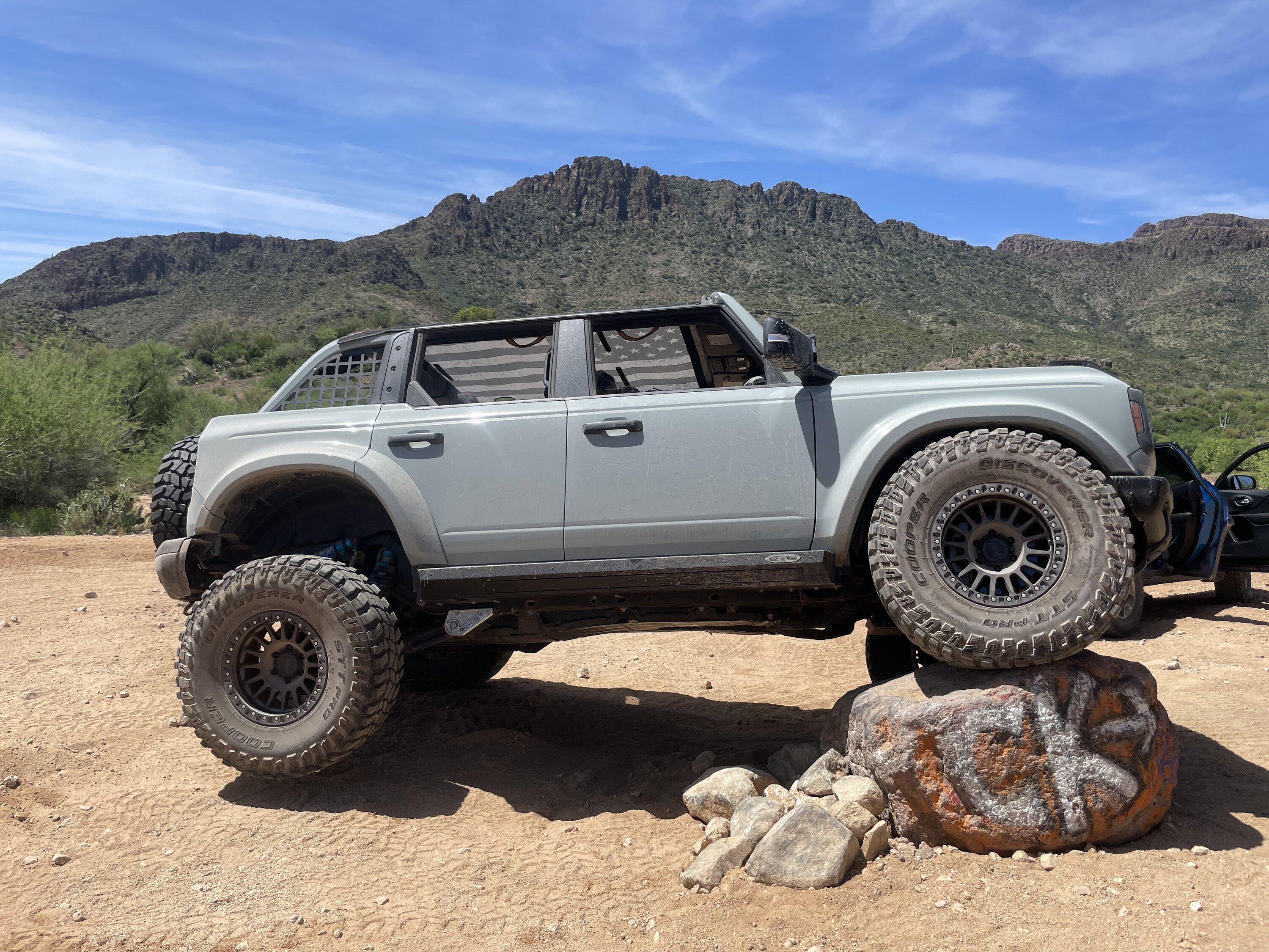 Ford Bronco 2022 Ford Bronco Badlands - @Bad_bronc_4x4 Fully Built Long Travel Baja Kit, ADV Fiberglass Fenders and Hood and More!! IMG_7540