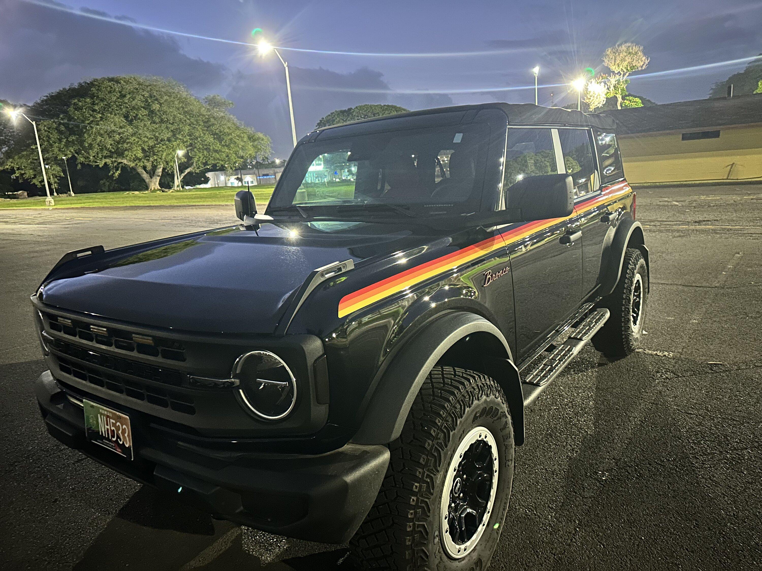 Ford Bronco A few more updates to the base model IMG_4935