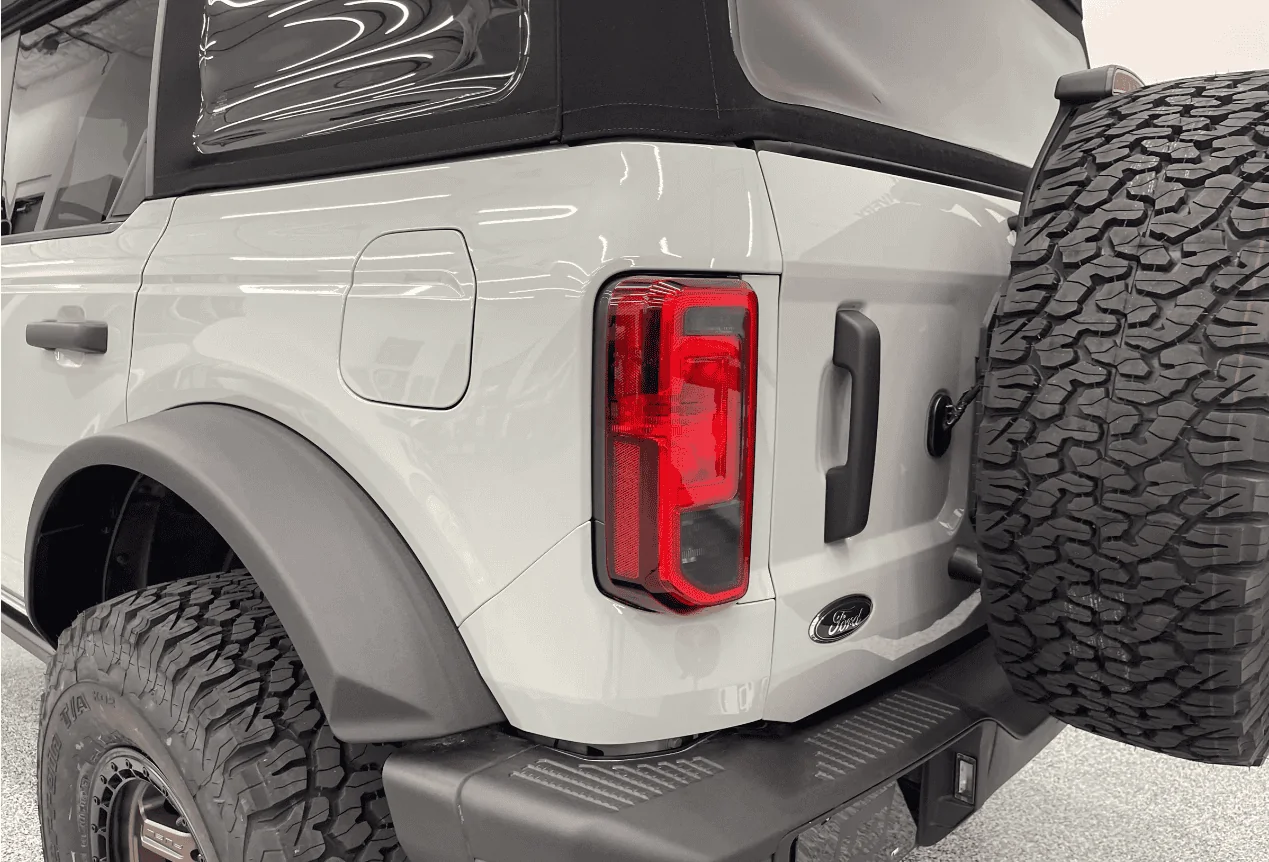Ford Bronco Tail Light Tuesday! Bronco Smoke Tail Light Partial