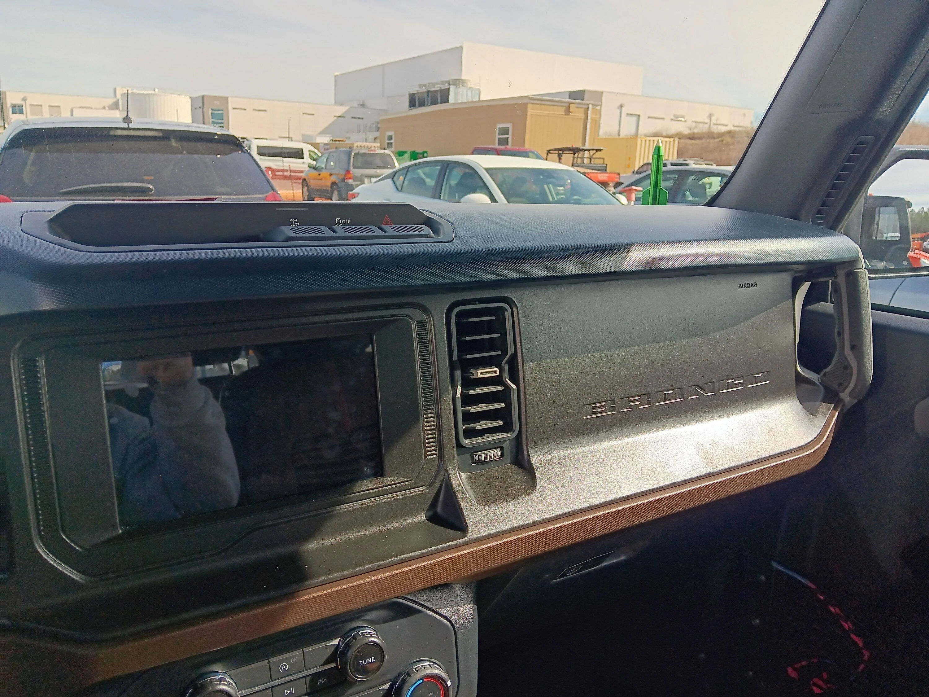 Ford Bronco Swapped Base's Dash 20240130_121526