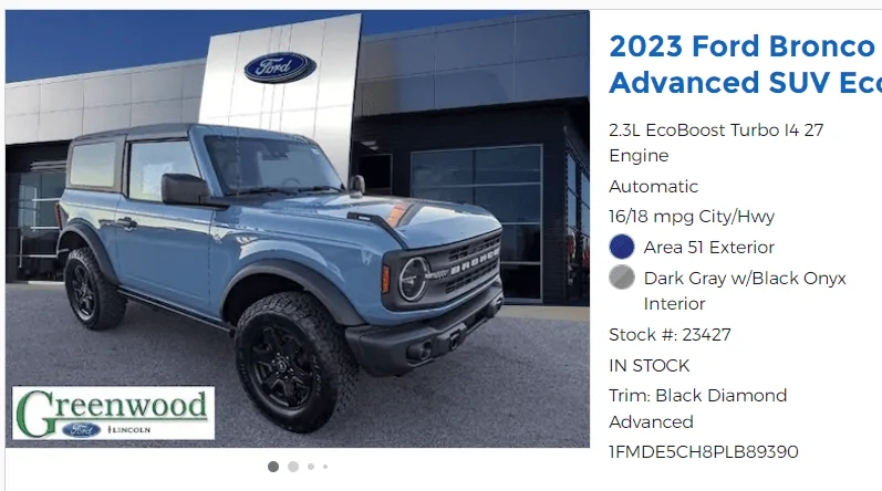Ford Bronco Ford Now Offering Dealers $500 Per Bronco Sold Beyond Sales Target 1706652005709