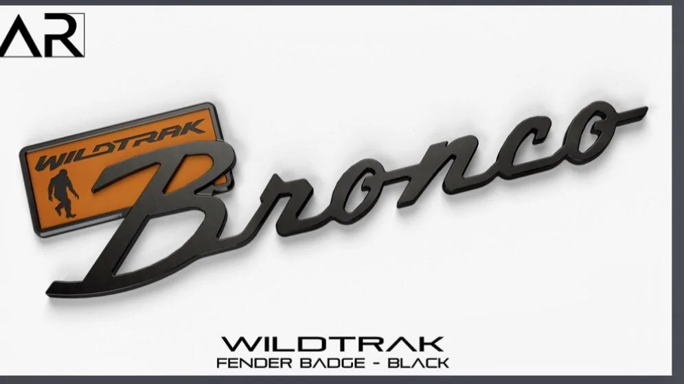Ford Bronco AR | BRONCO CLASSIC DNA Fender Badge IMG_2827