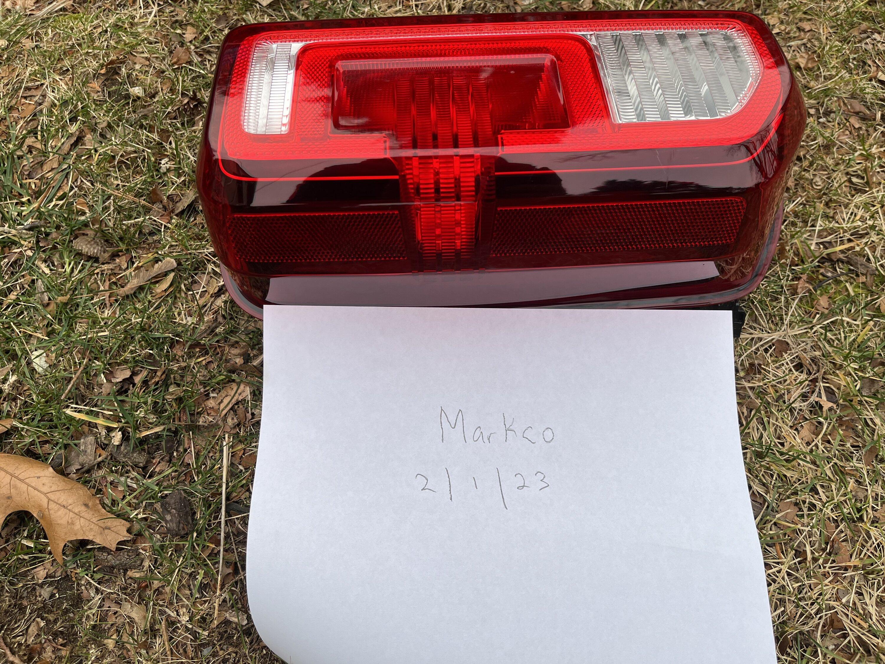 Ford Bronco tail light from Black Diamond non LED 8C9715B1-F073-46BF-BBA9-BCC8D43D4288