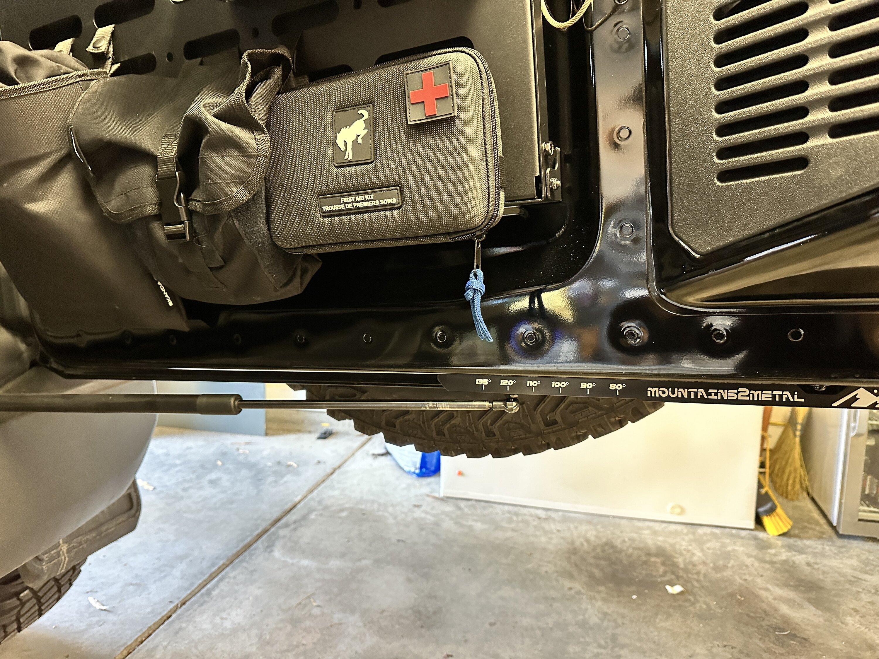 Ford Bronco M2M Tailgate Range Limiter installed 87B7F388-D9F3-423C-865F-05575D3F5DEE
