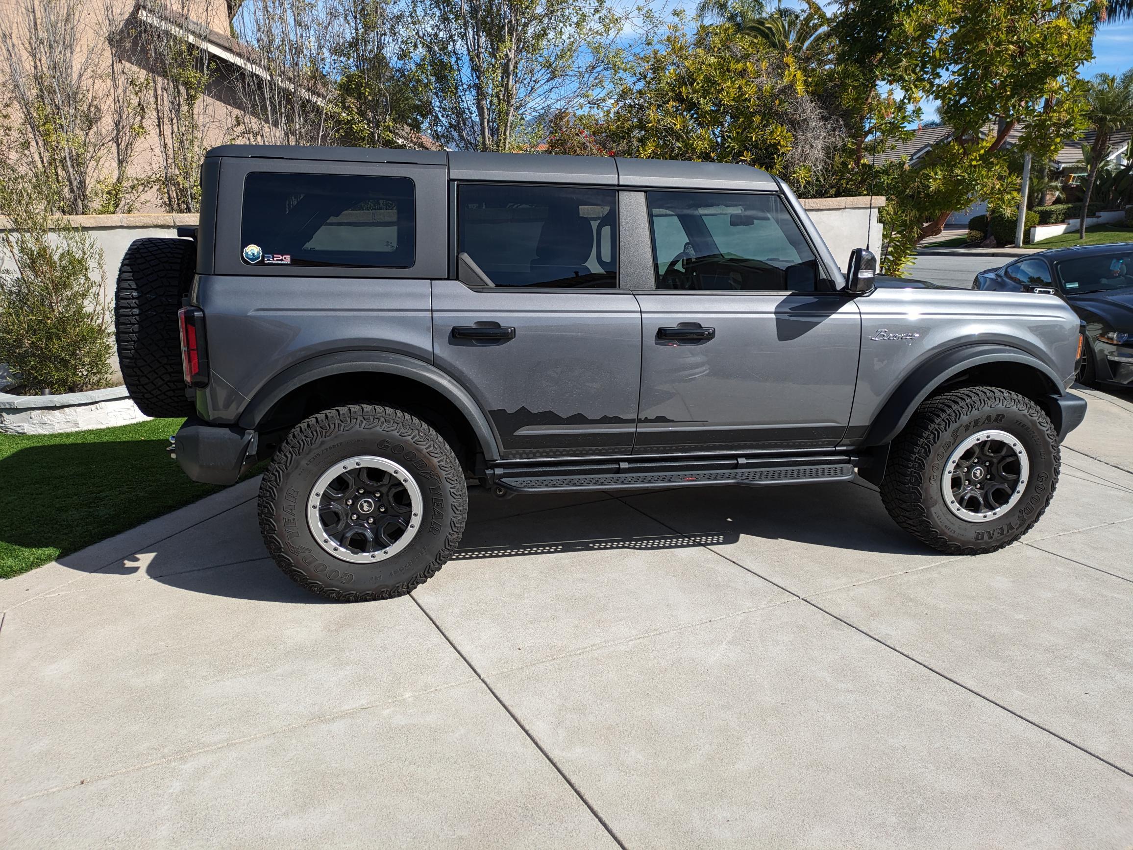 Ford Bronco RPG Perch Collars Installed. PXL_20240127_191954277