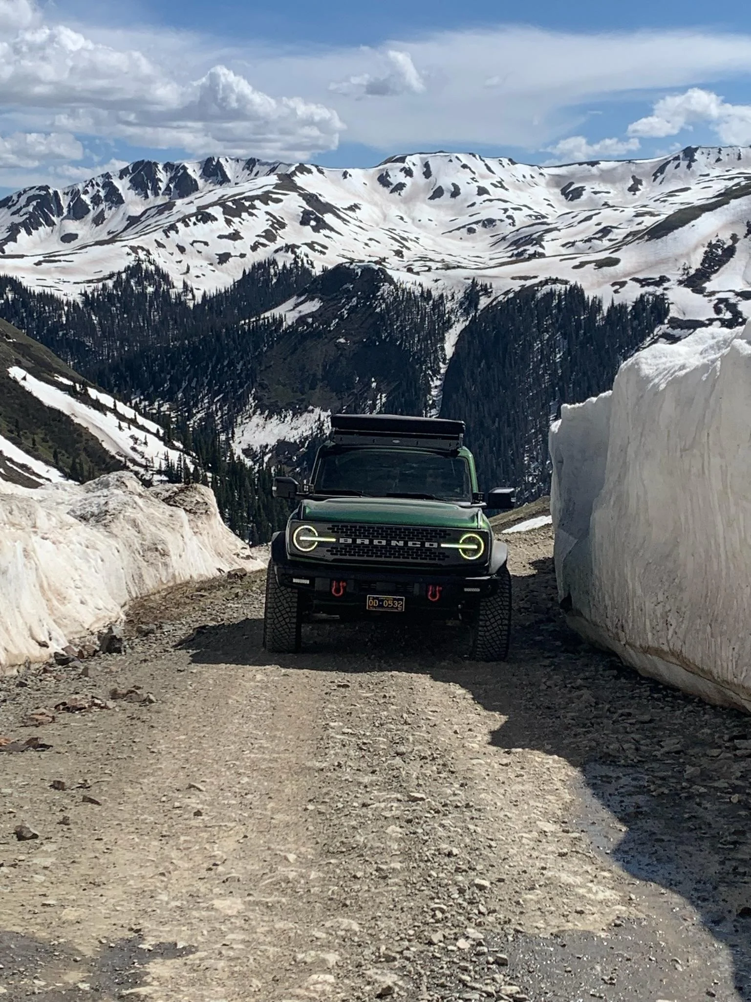 Ford Bronco Imogene Pass in July IMG_2365