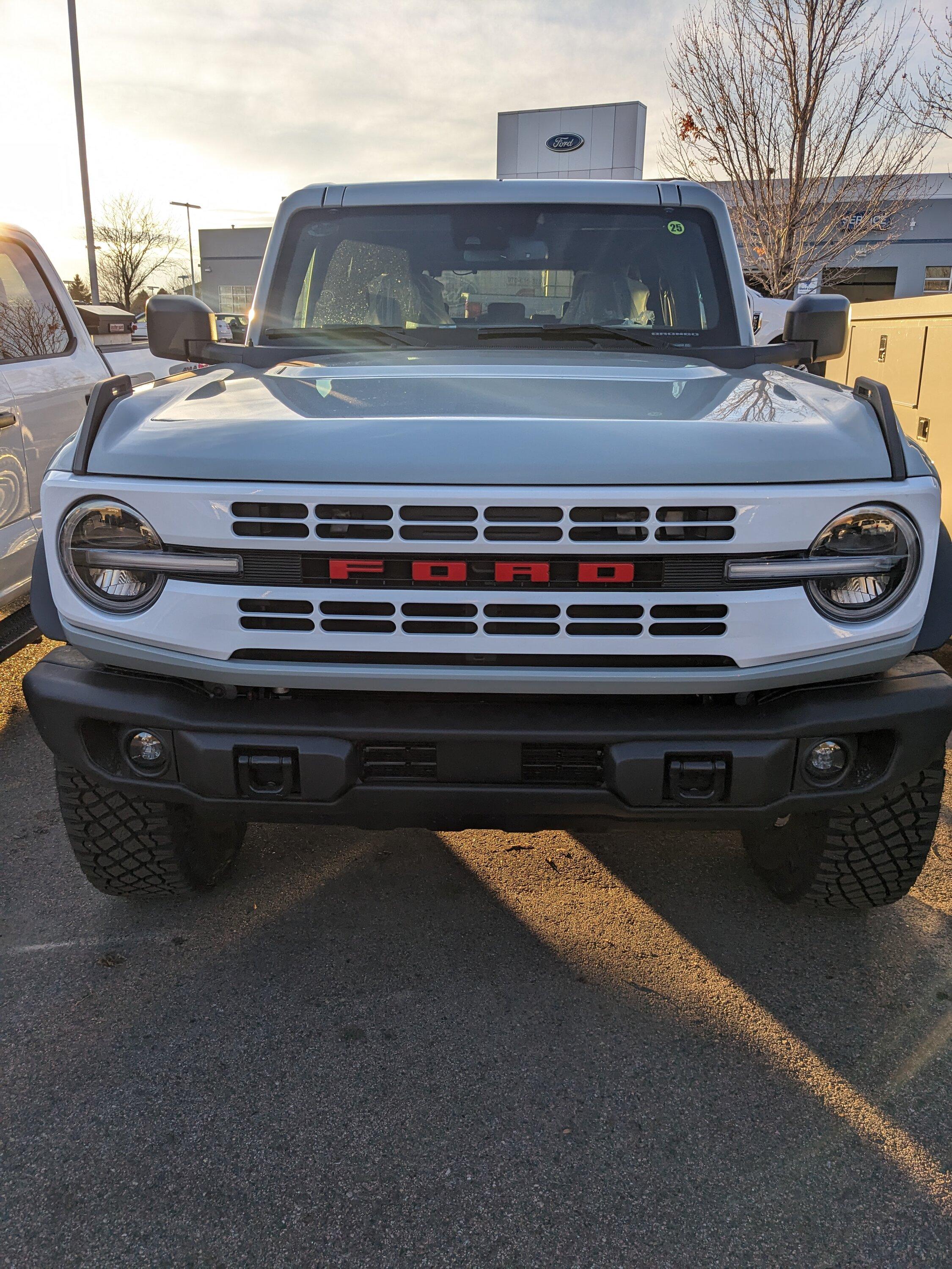 Ford Bronco Bronco Build Week 1/22/2024 PXL_20240205_235005809
