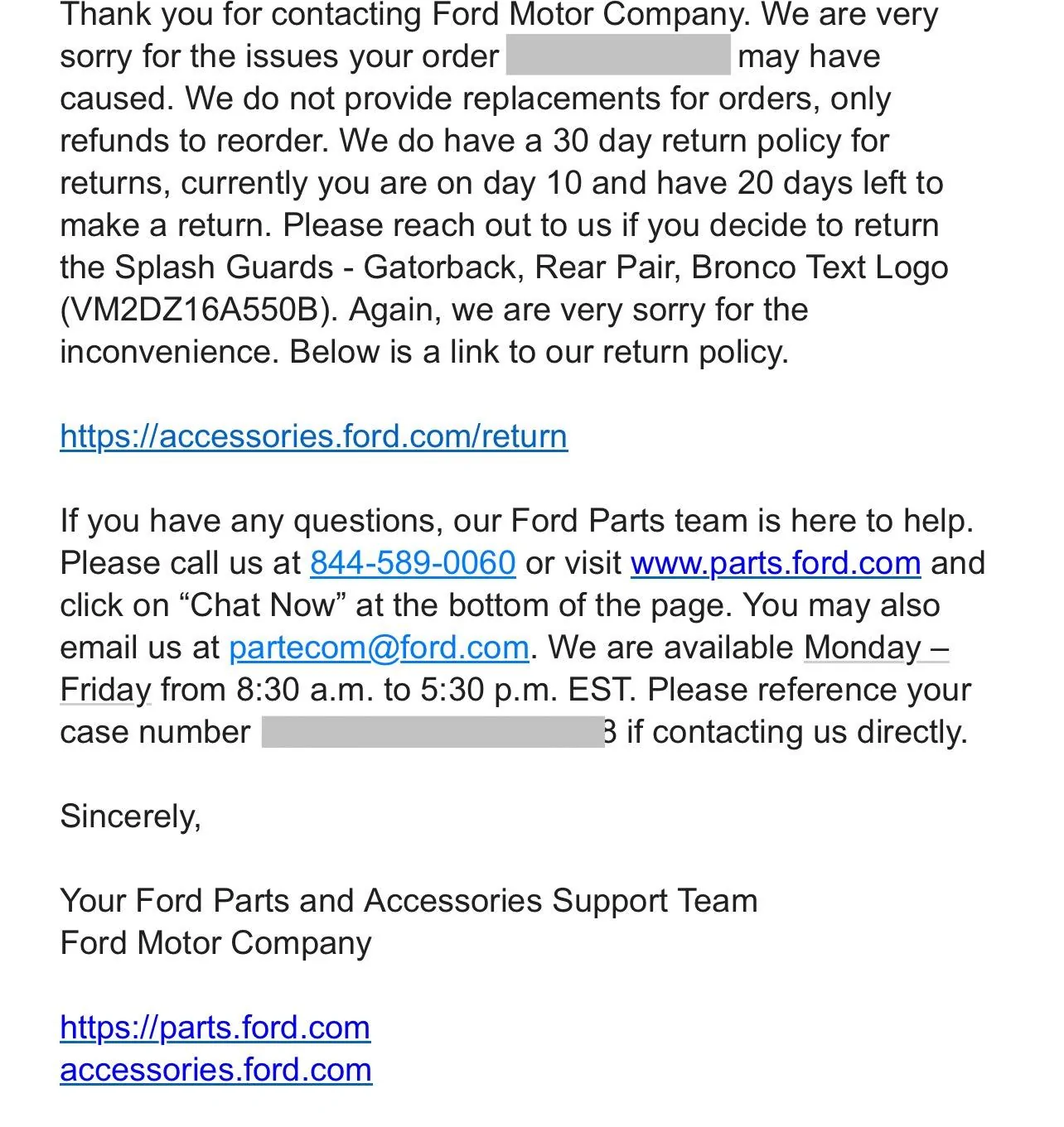 Ford Bronco Ordering Ford Accessories 🤬 IMG_4671