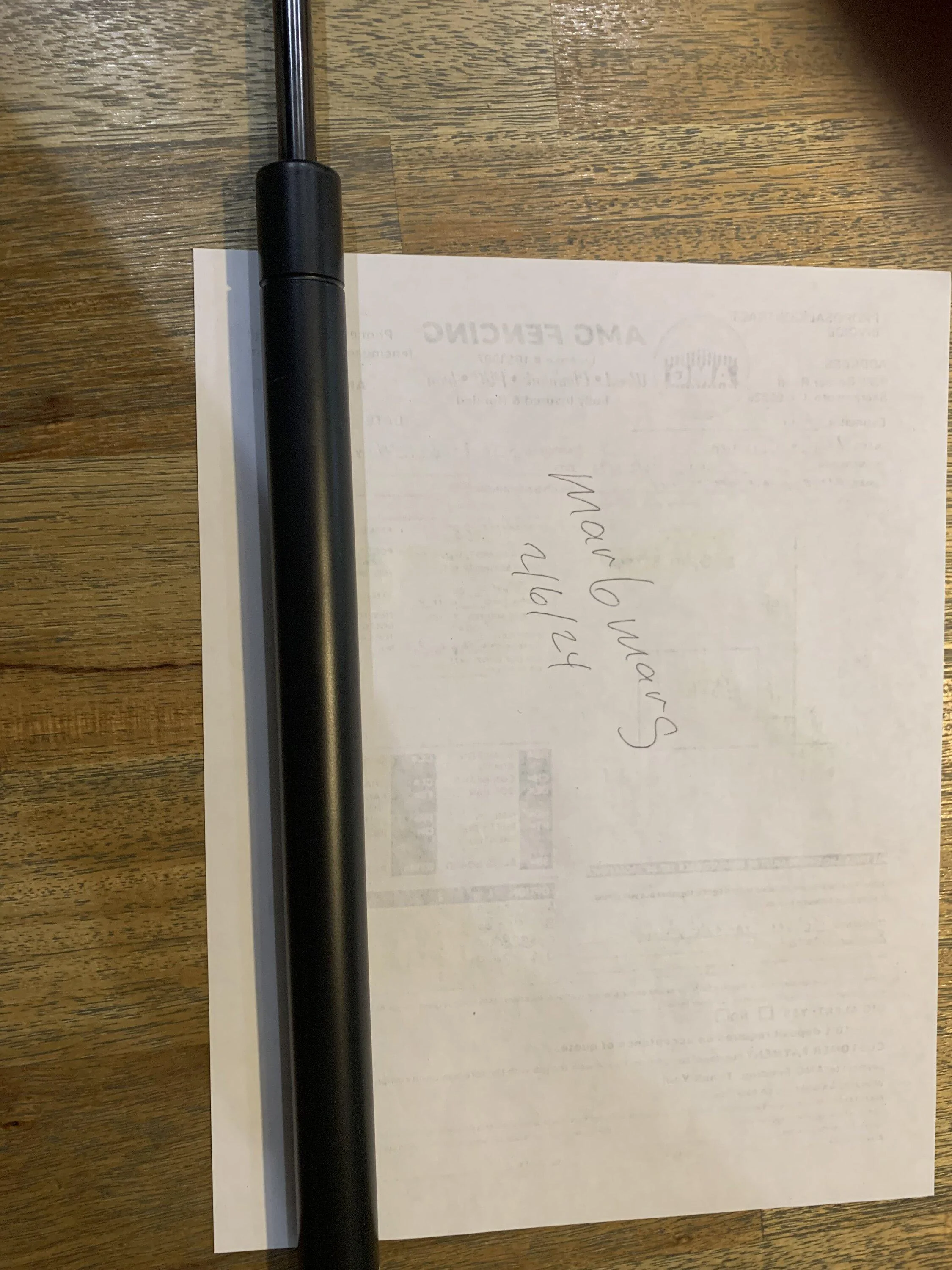 Ford Bronco Brand new limiting tailgate strut IMG_6647