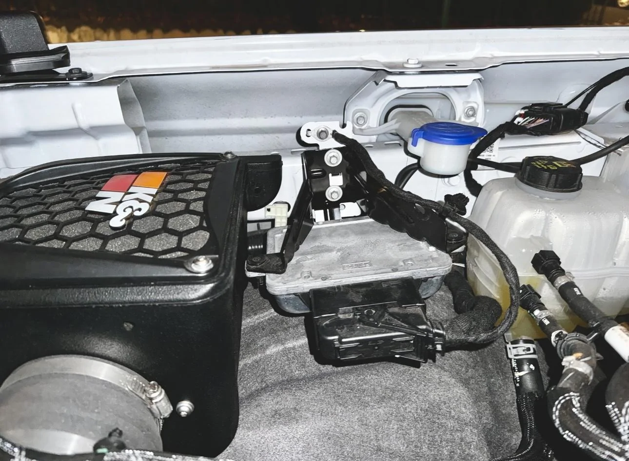 Ford Bronco Ford Performance Twin ARB Compressor mount doesnt fit.... Recommendations? IMG_4227