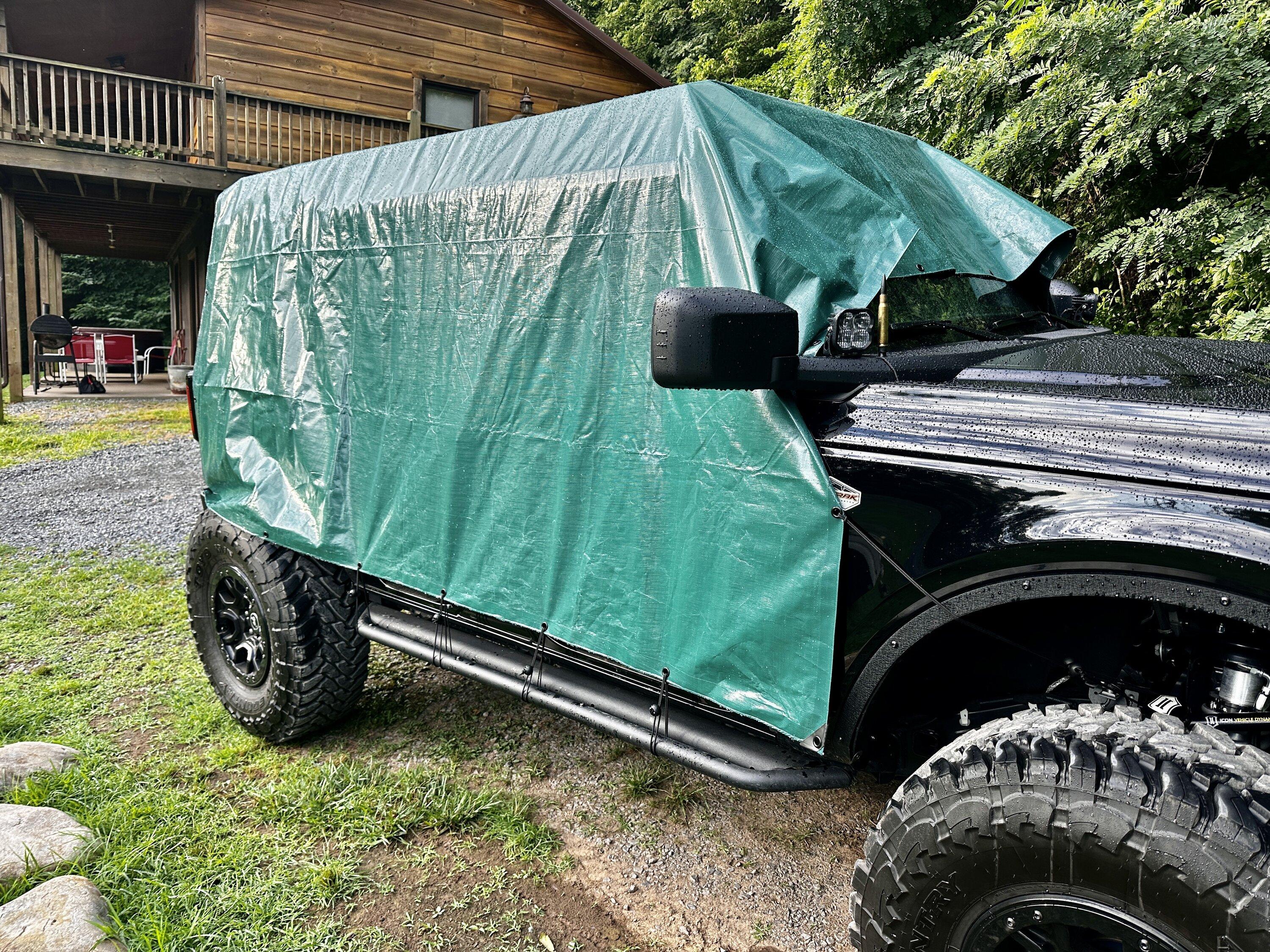 Ford Bronco Temporary Waterproof cover while top and/or door off ? IMG_8144_Original