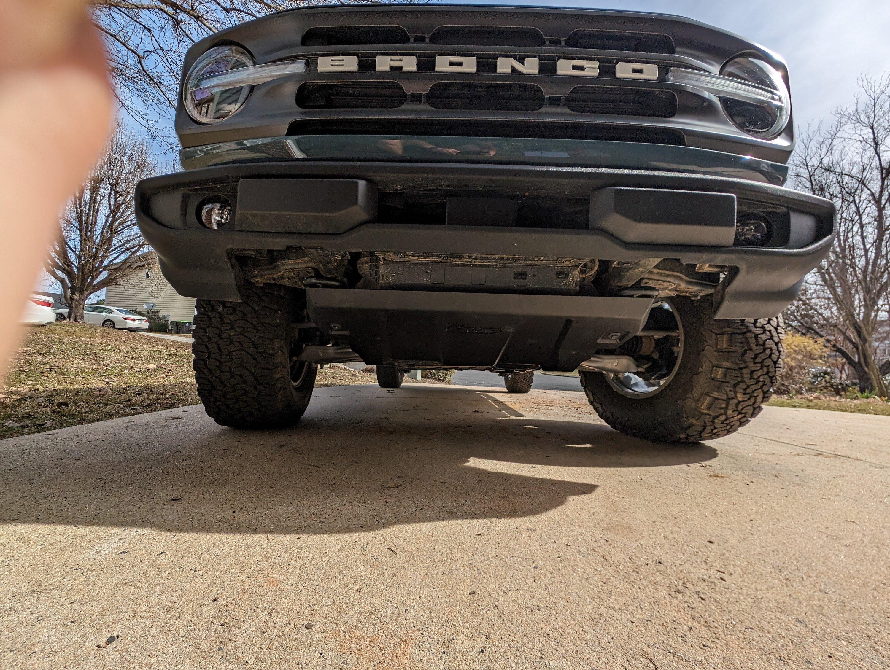 Ford Bronco 4wp bumper and skid plate PXL_20240208_173542413