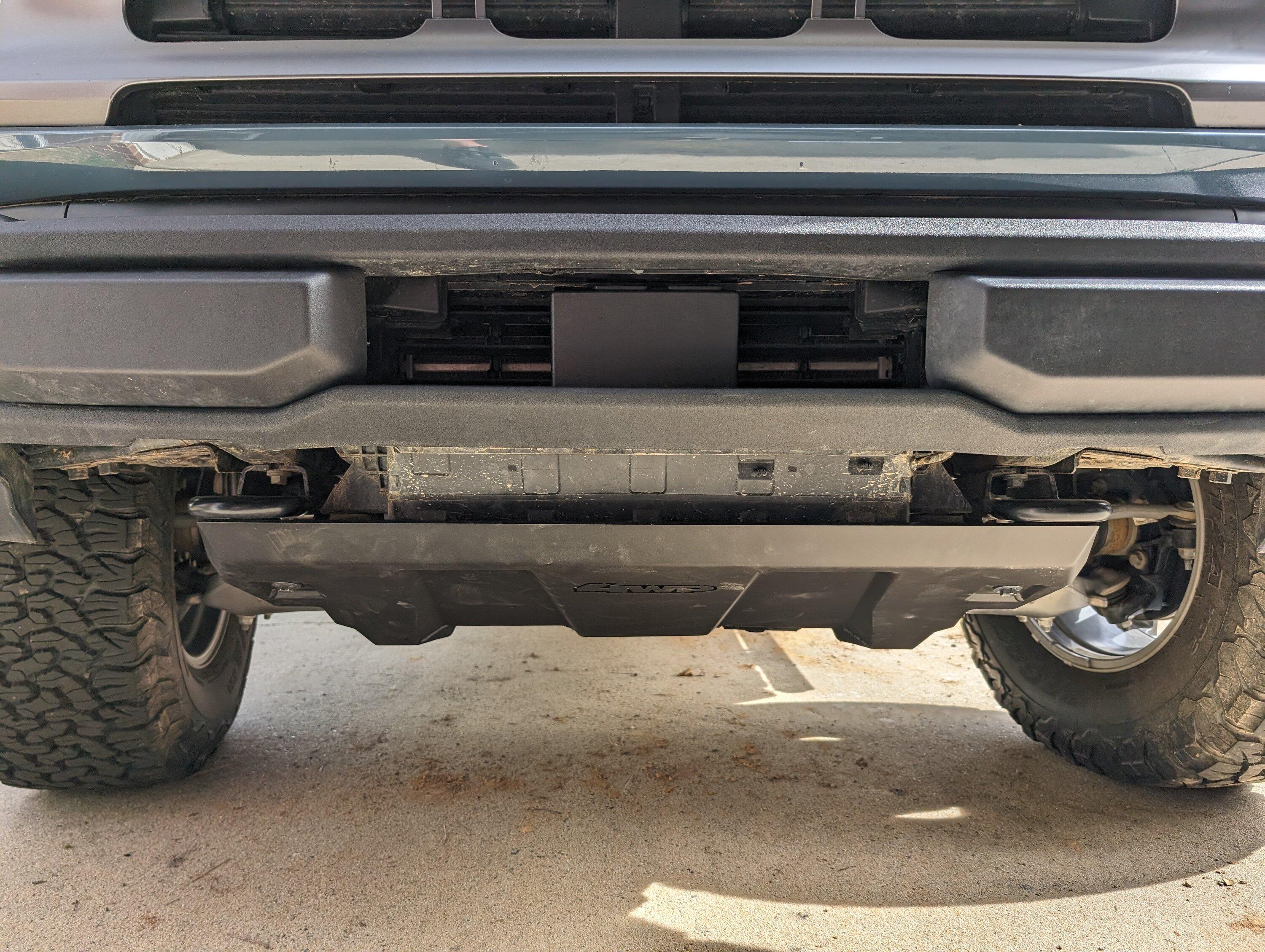 Ford Bronco 4wp bumper and skid plate PXL_20240208_173550596