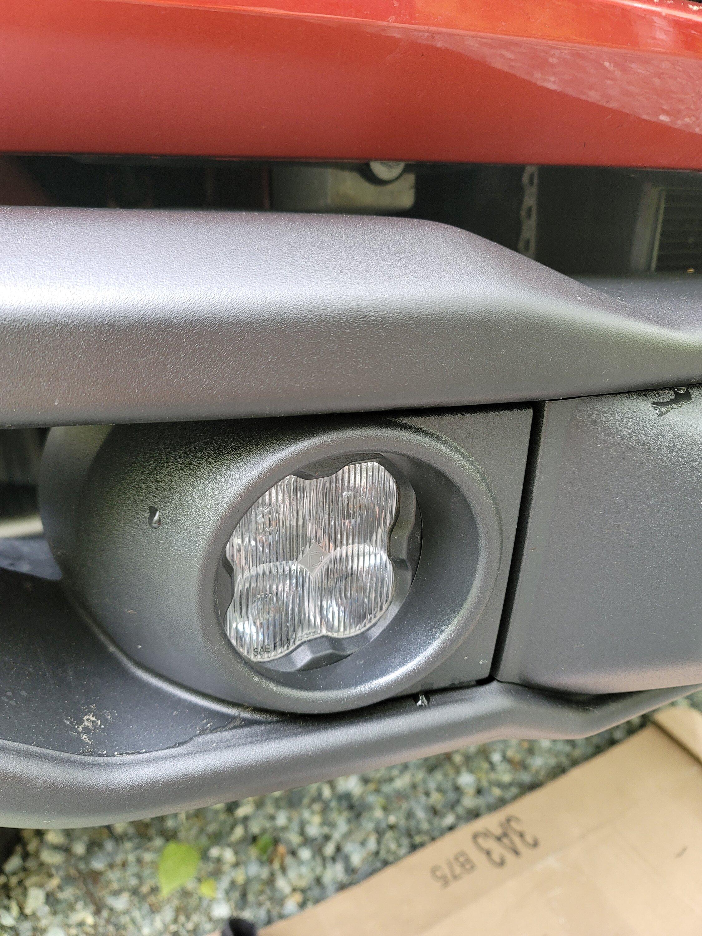 Ford Bronco Capable Bumper LED conversion. 20230901_154156