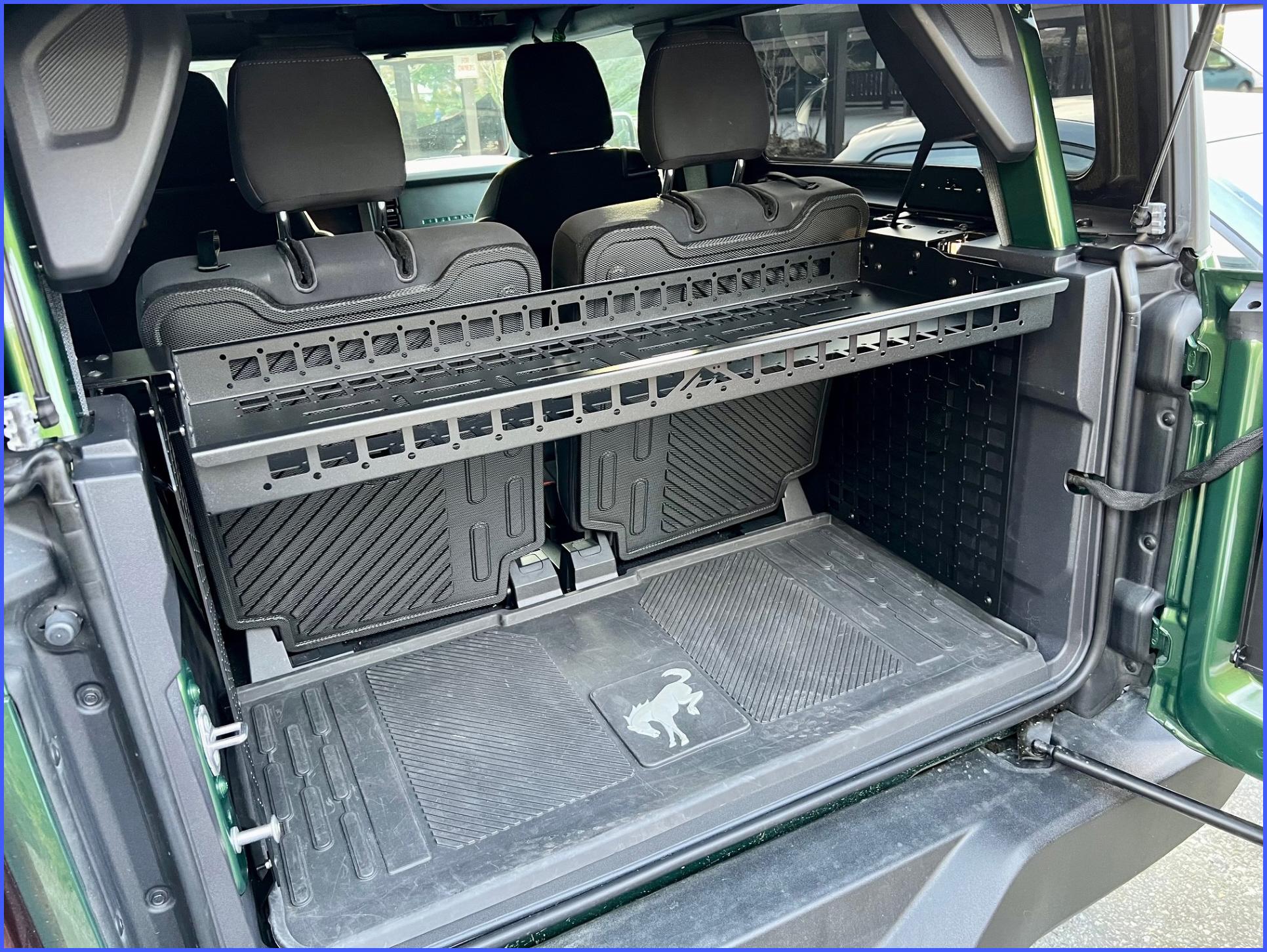Ford Bronco Mountains2metal 2 door cargo shelf. (UPDATE) M2M_5