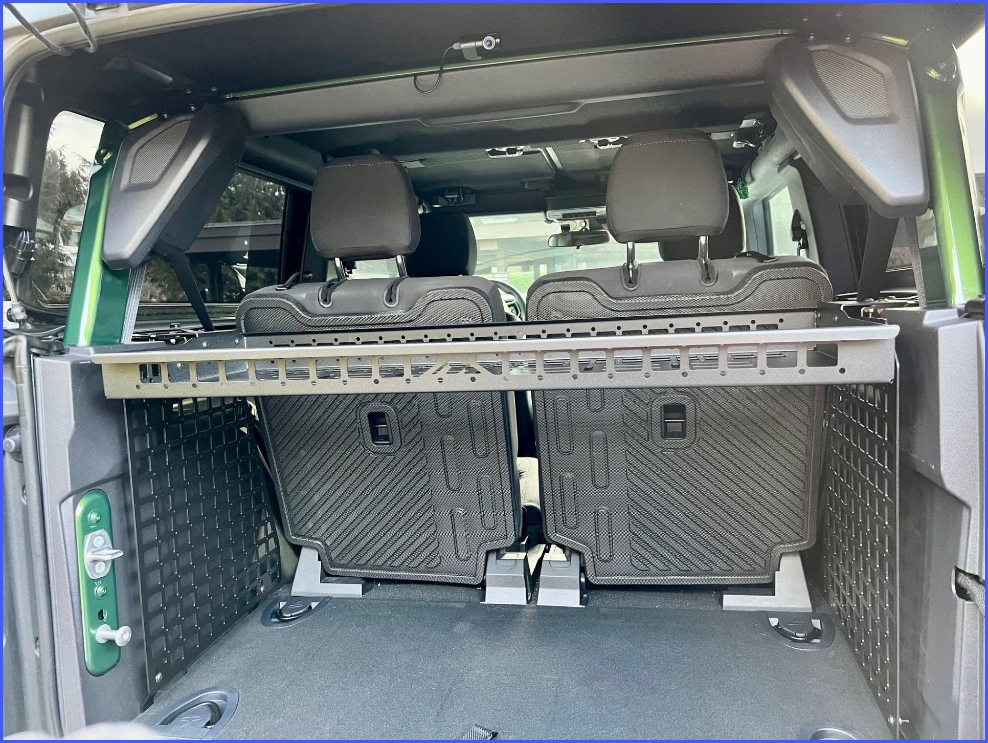 Ford Bronco Mountains2metal 2 door cargo shelf. (UPDATE) M2M_3
