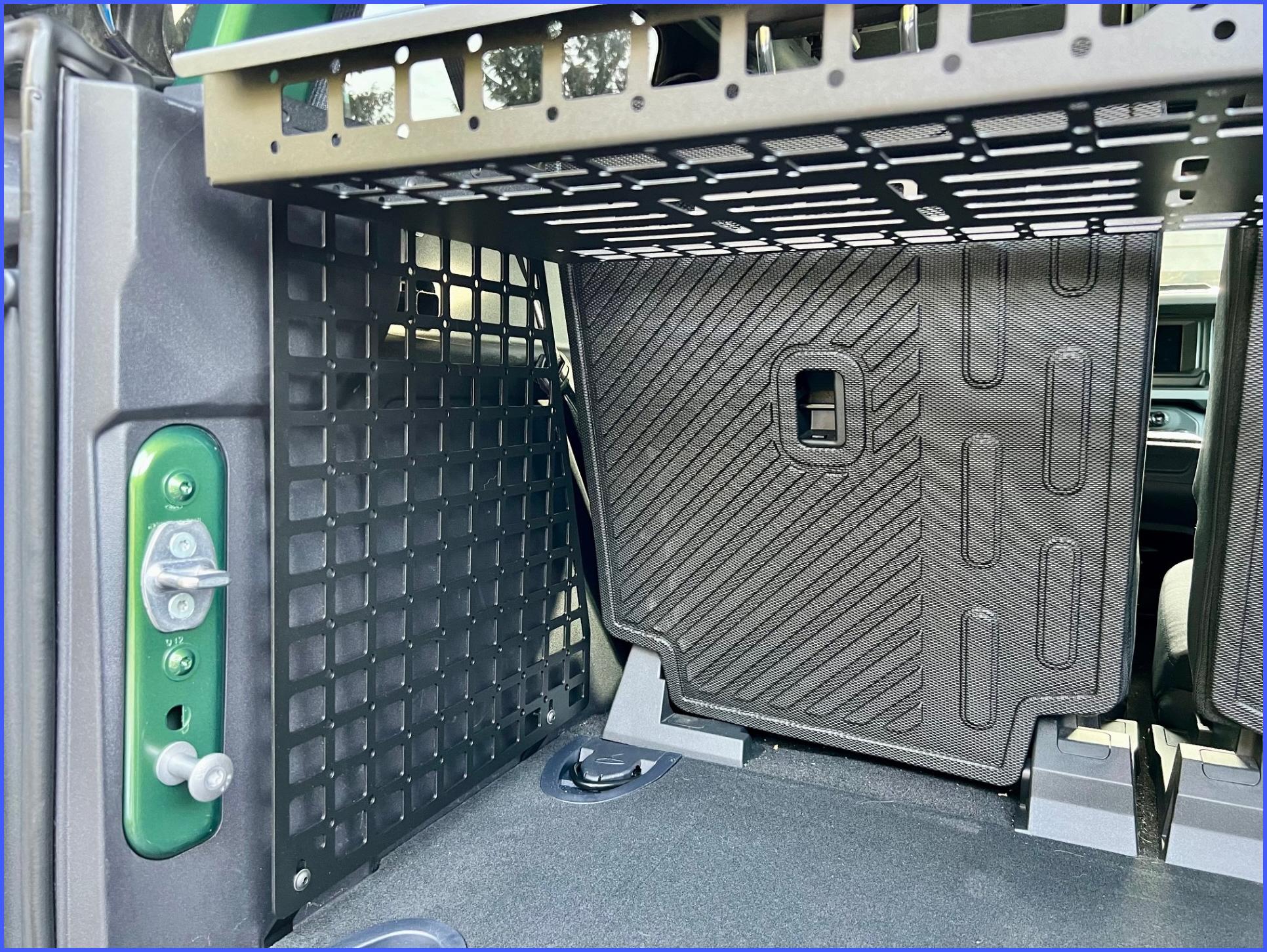 Ford Bronco Mountains2metal 2 door cargo shelf. (UPDATE) M2M_2