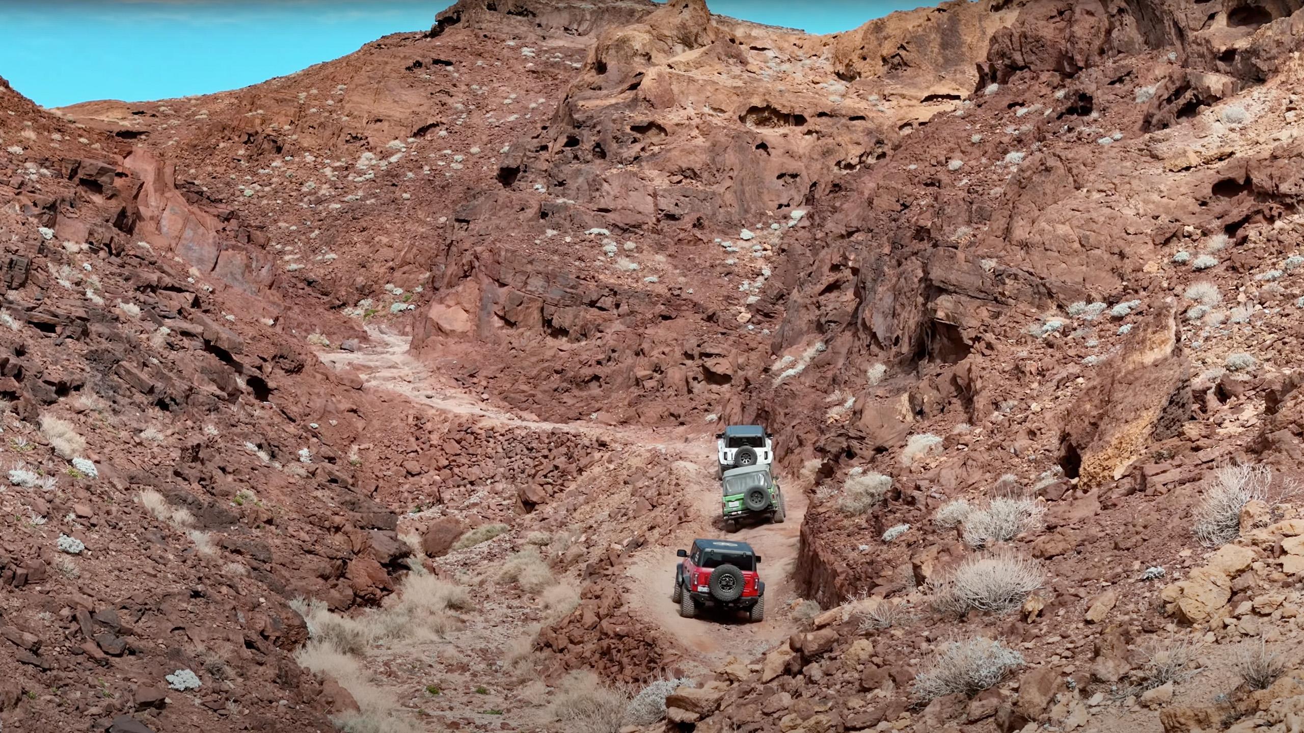 Ford Bronco Wheeling Calico Mountains with So Cal Broncos calicoscreen3