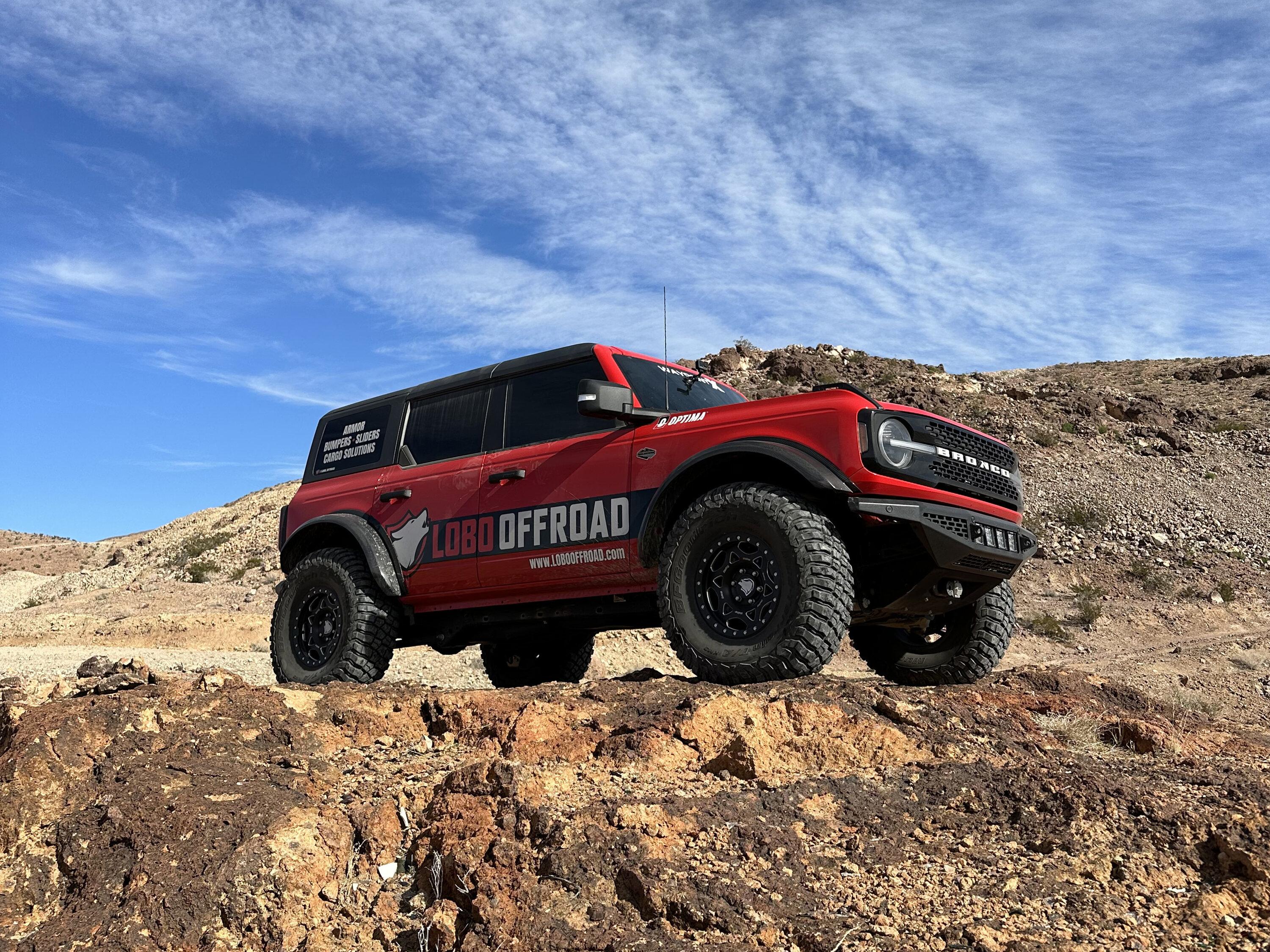 Ford Bronco Wheeling Calico Mountains with So Cal Broncos IMG_1751