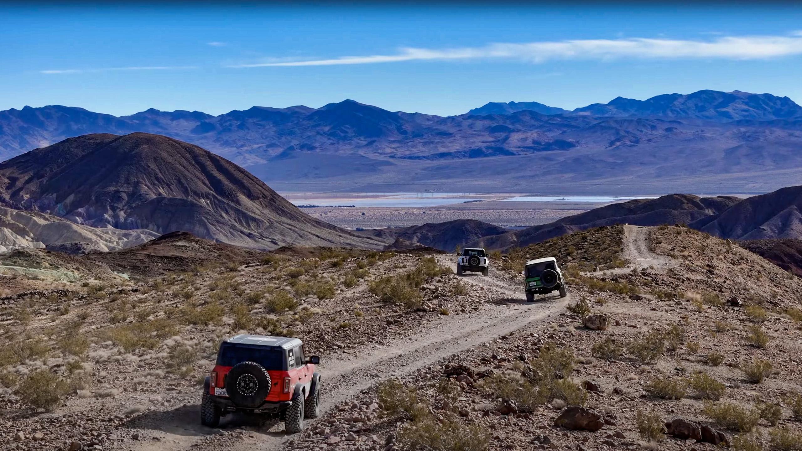 Ford Bronco Wheeling Calico Mountains with So Cal Broncos calicoscreen2