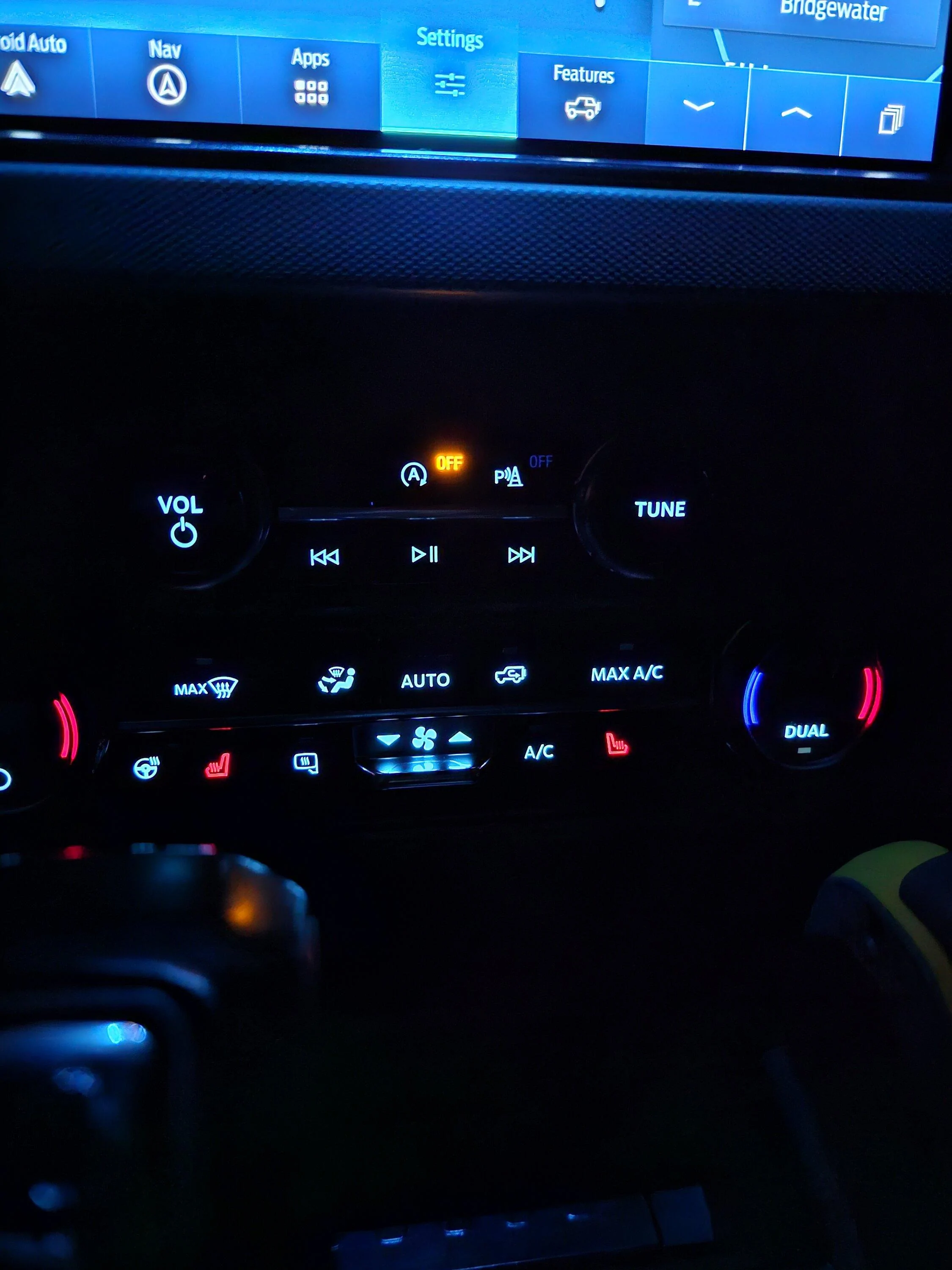 Ford Bronco Dumb question - My camera button isn't backlit 20240209_182156