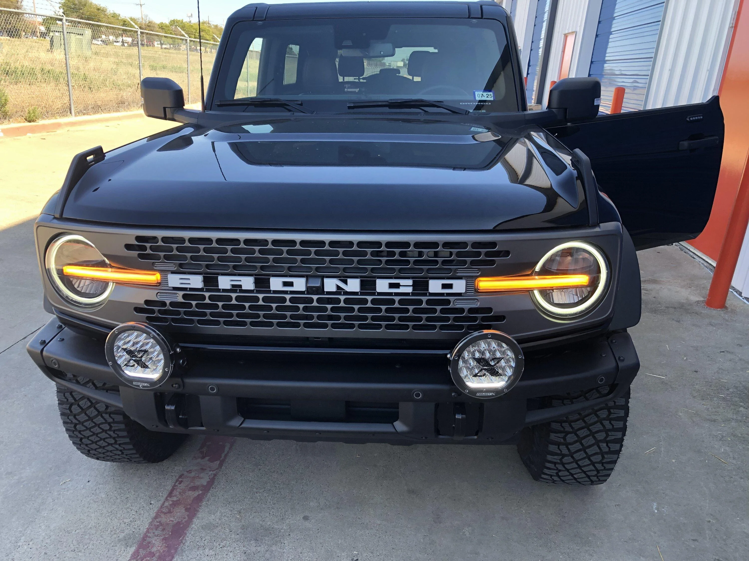 Ford Bronco Anyone running 2 lights on the front bumper? 7644B1FA-302B-4AA2-A34E-839BFDF5E0F1