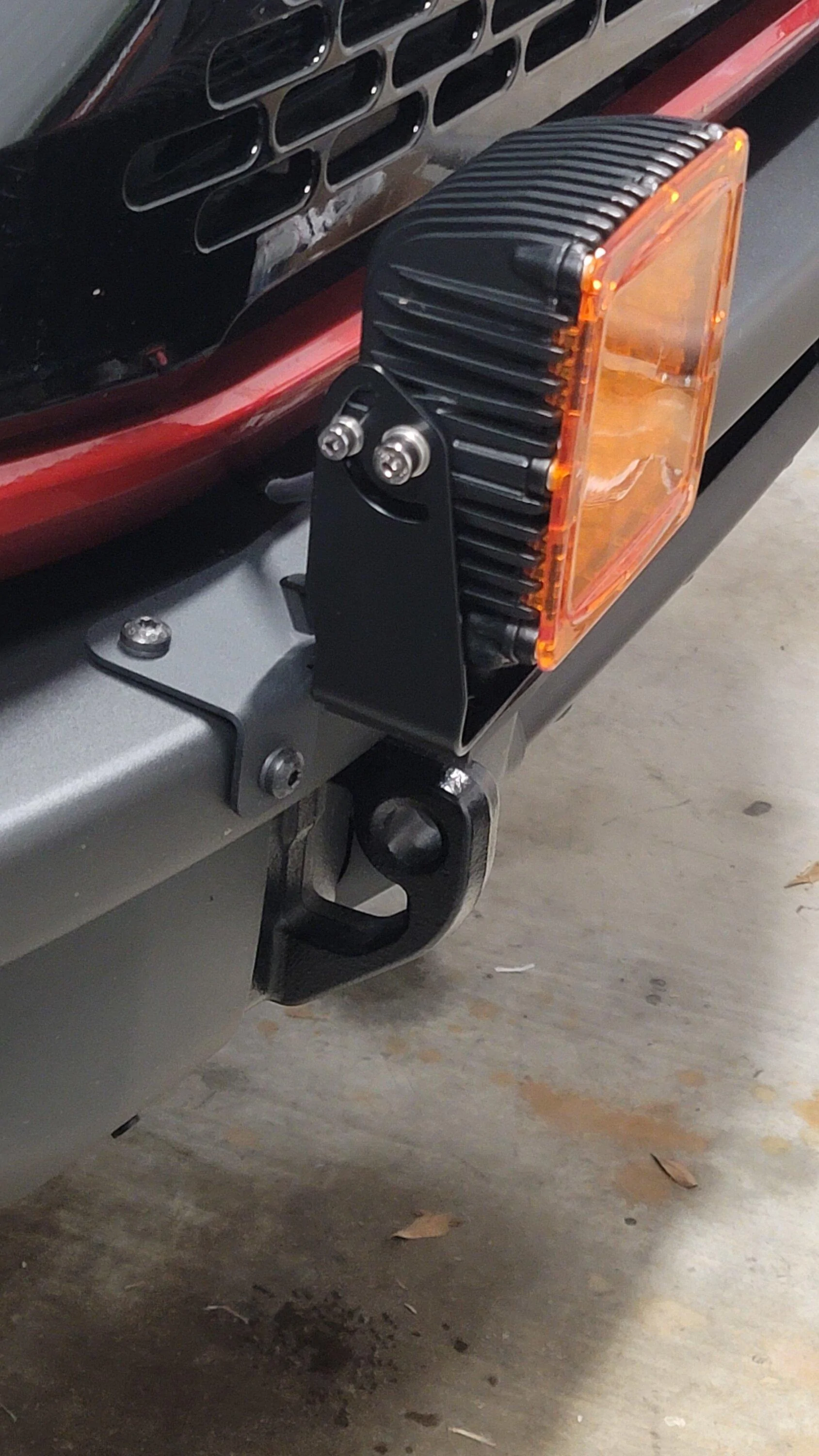 Ford Bronco Anyone running 2 lights on the front bumper? 20230214_164316