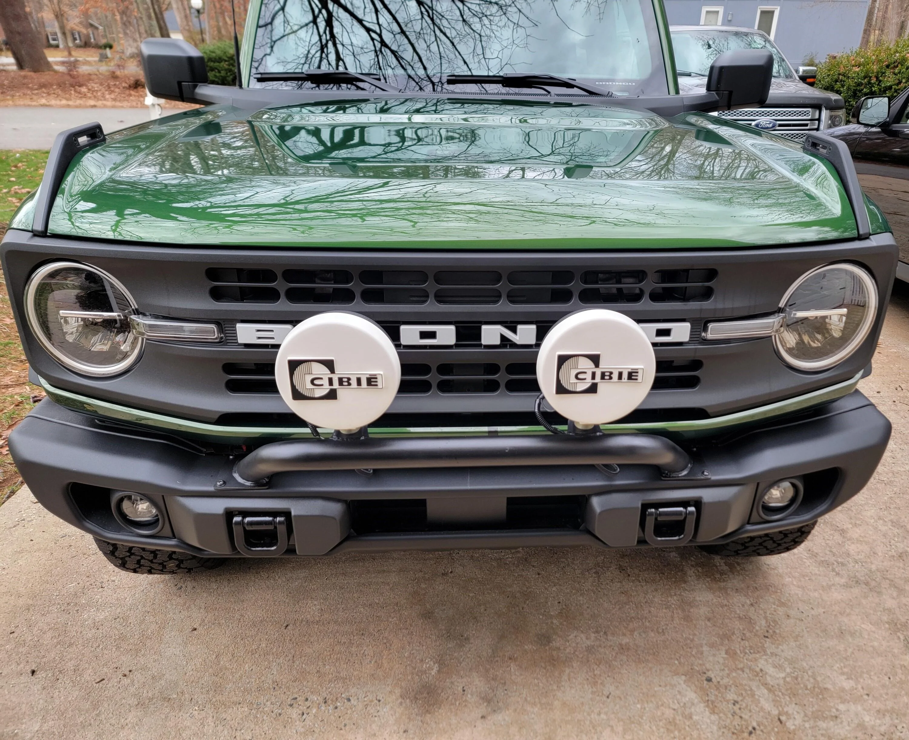 Ford Bronco Anyone running 2 lights on the front bumper? 20240210_131243