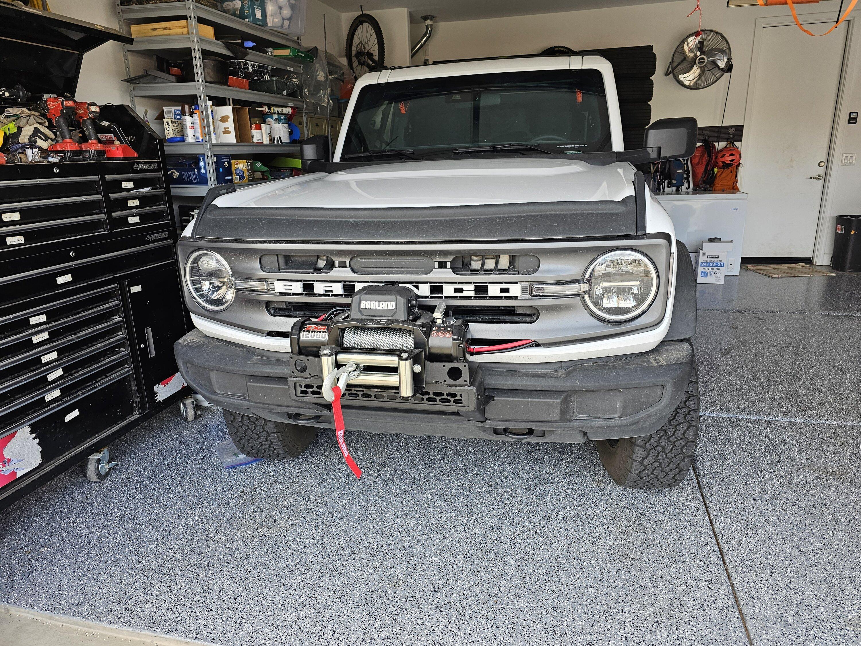 Ford Bronco RC high winch mount base bumper 20240209_143400