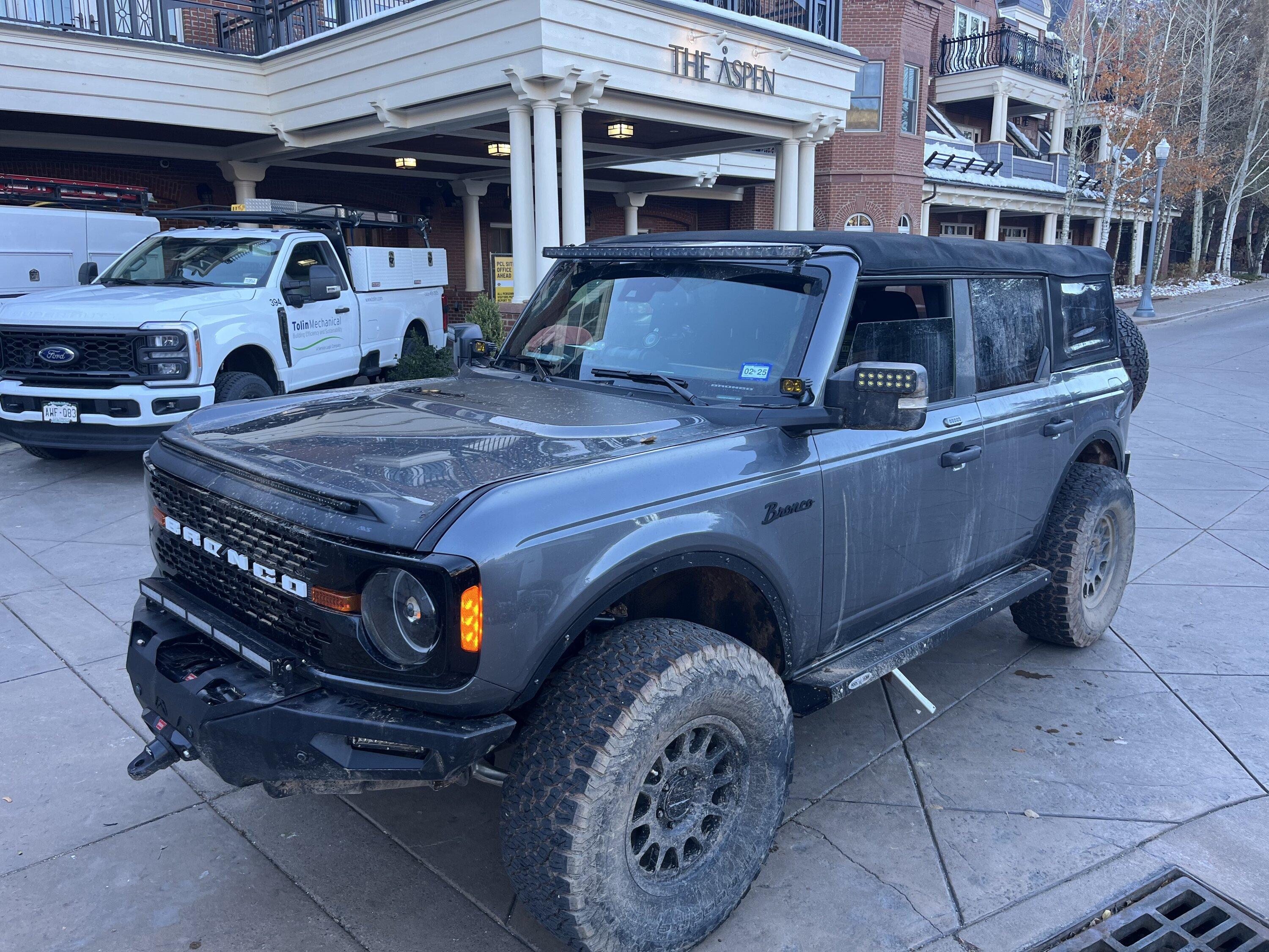 Ford Bronco Build progress - 2023 Wildtrak in Texas IMG_7055