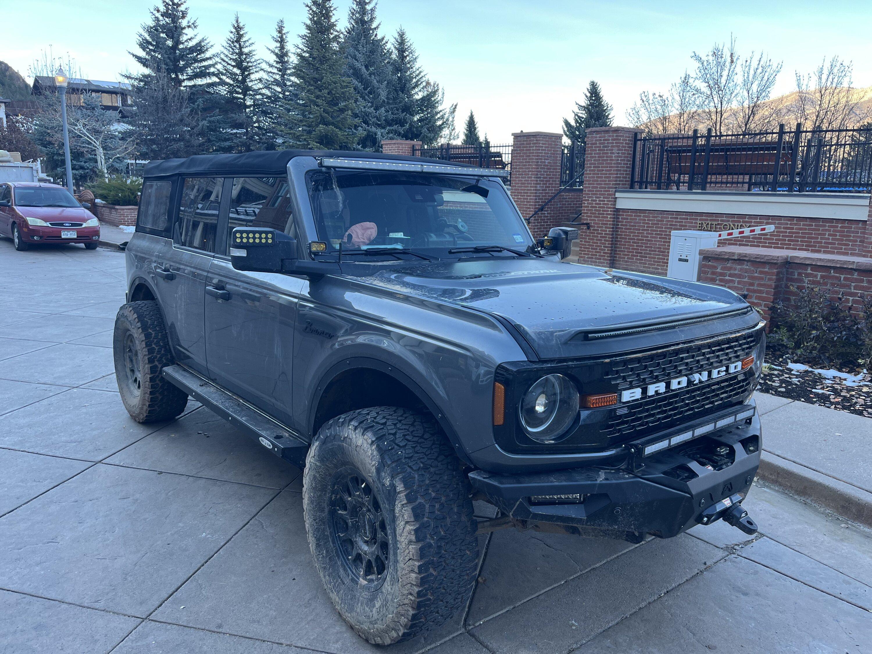 Ford Bronco Build progress - 2023 Wildtrak in Texas IMG_7059